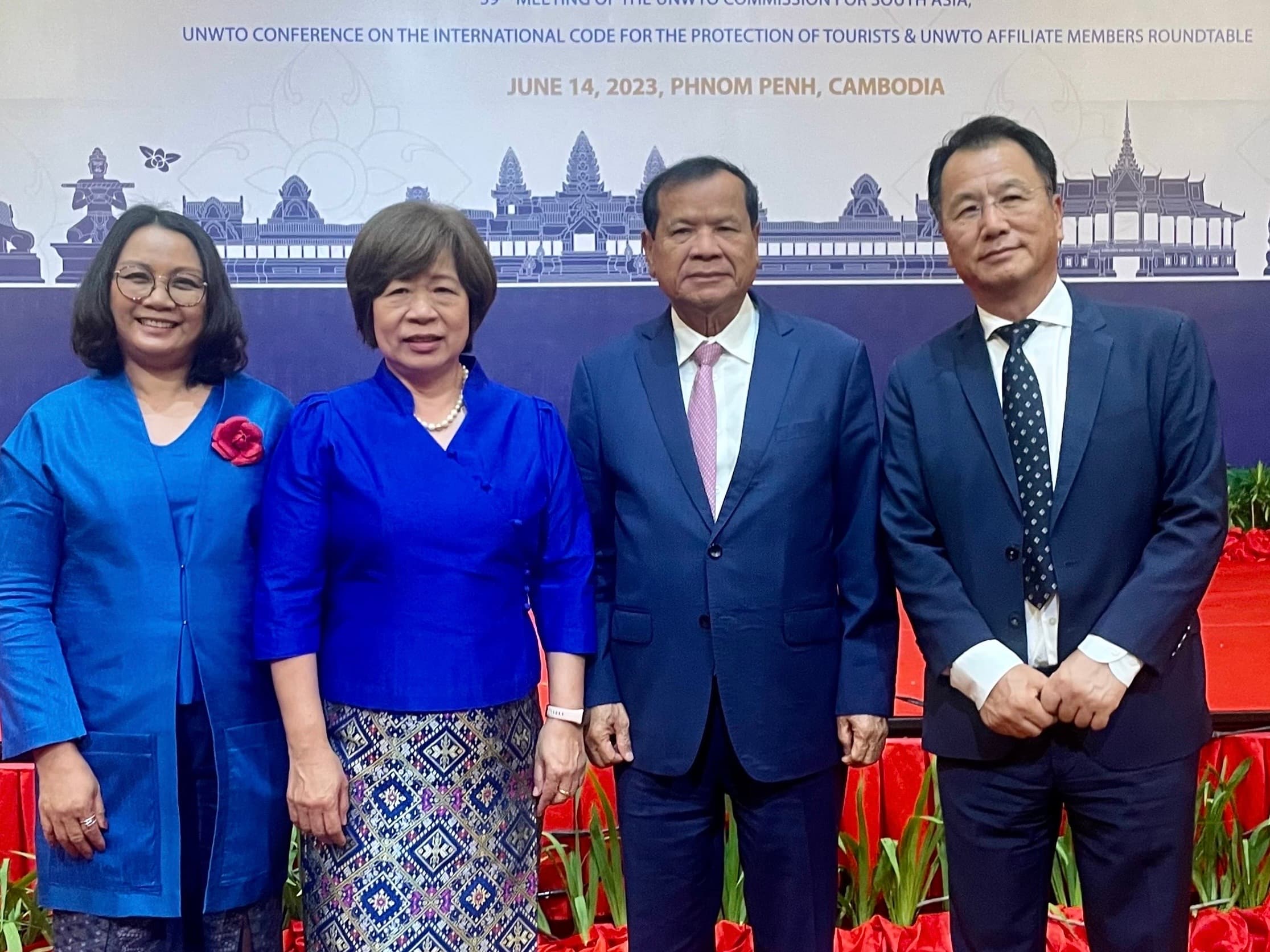 รองปลัดกระทรวงการท่องเที่ยวและกีฬา เข้าร่วมงานเลี้ยงรับรองประเทศสมาชิกองค์การการท่องเที่ยวโลก จากภูมิภาคเอเชียตะวันออกและแปซิฟิก และเอเชียใต้