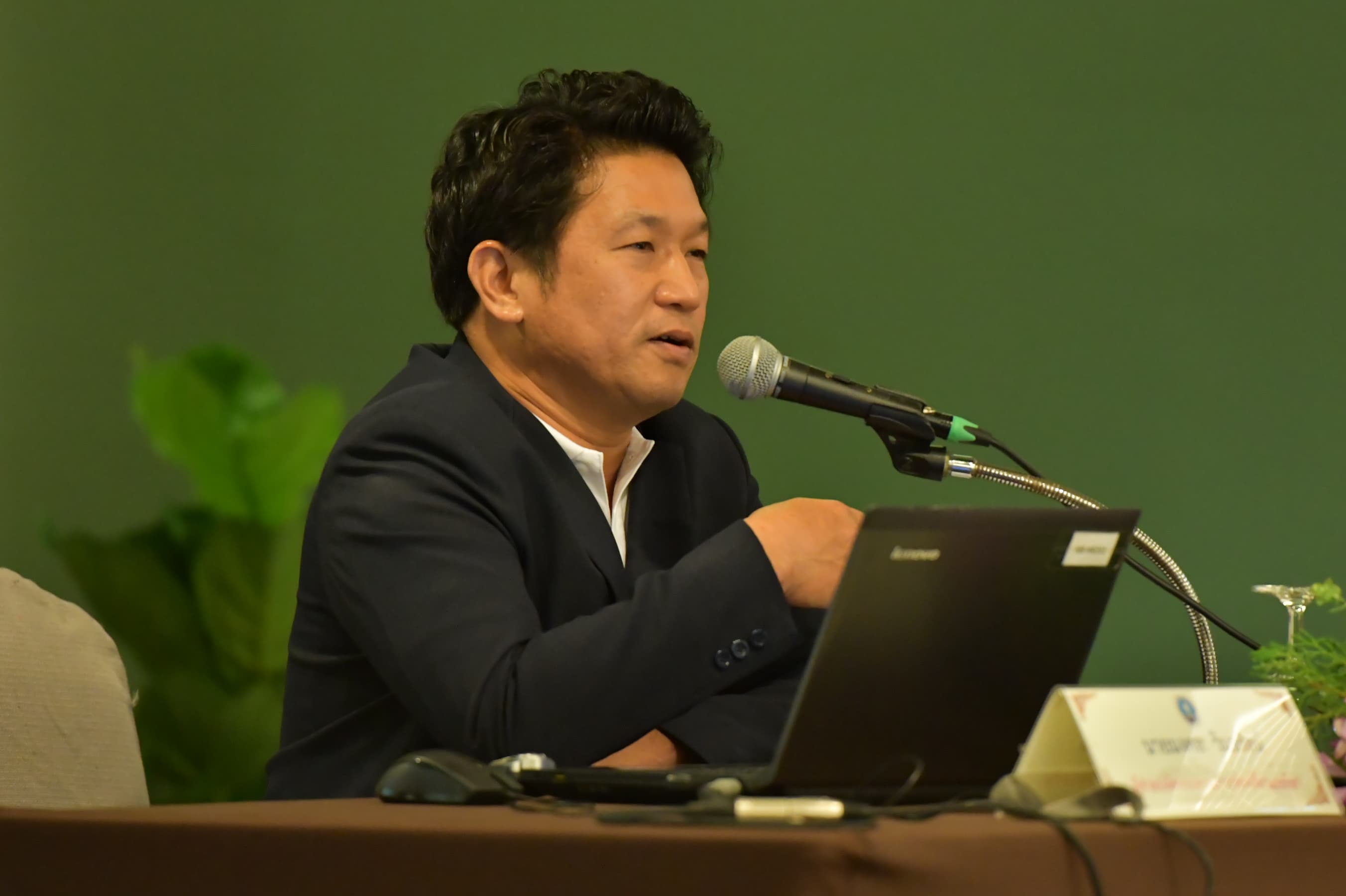 ผู้ช่วยปลัดท่องเที่ยวและกีฬา เป็นวิทยากรโครงการพัฒนานักบริหารระดับสูงของสำนักงานปลัดกระทรวงการท่องเที่ยวและกีฬา ในหัวข้อ ความก้าวหน้าในการดำเนินงานกองทุนเพื่อส่งเสริมการท่องเที่ยวไทย