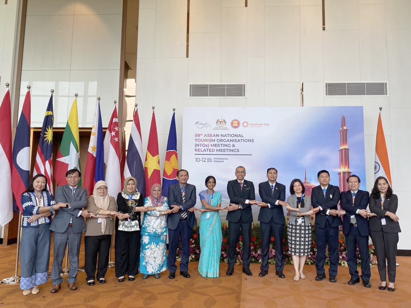 ผู้ช่วยปลัดกระทรวงการท่องเที่ยวและกีฬาเข้าร่วมการประชุมเจ้าหน้าที่อาวุโสด้านการท่องเที่ยวอาเซียนบวกสาม 