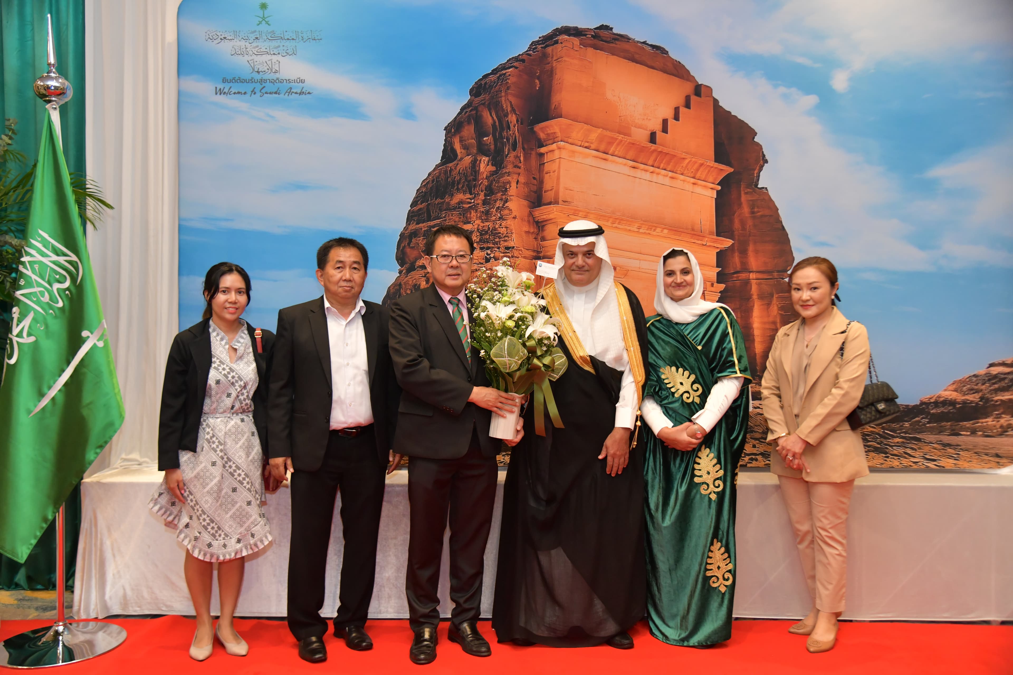 สถานเอกอัครราชทูตซาอุดีอาระเบีย ประจำประเทศไทยจัดงานเฉลิมฉลองวันชาติซาอุดีอาระเบีย ครบรอบ 93 ปี