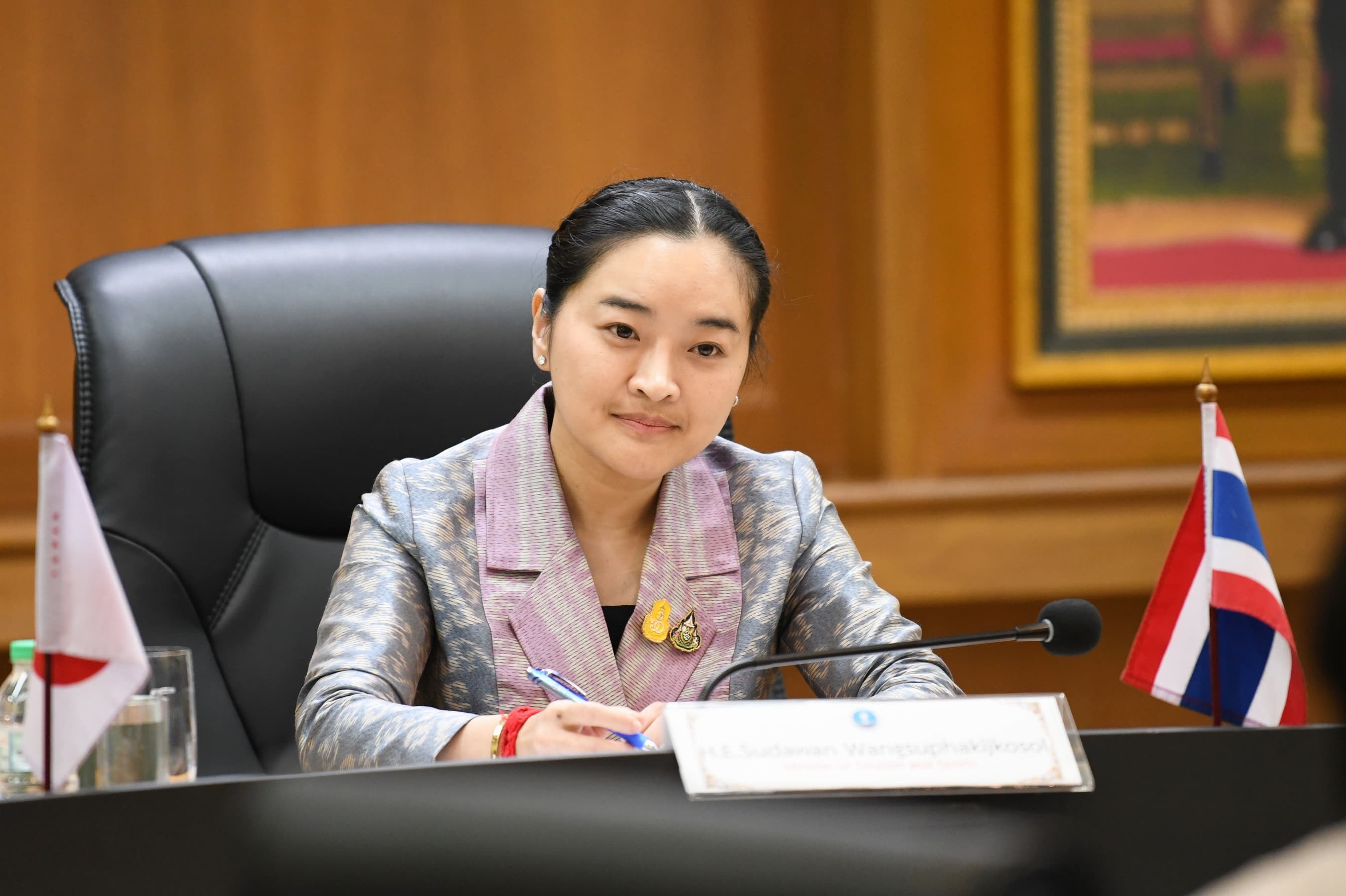 ประธานสภาอิชิกาวาเข้าพบ รมว.กก. หารือเปิดเส้นทางบินไทย-อิชิกาวา หวังกระตุ้นภาคการท่องเที่ยว