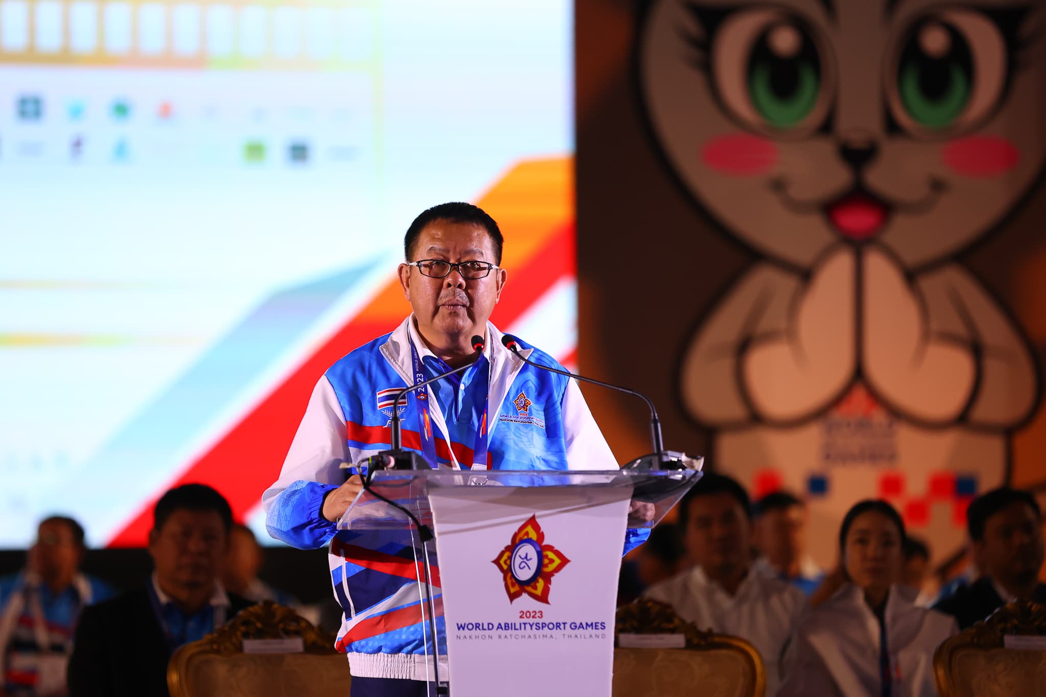 พิธีเปิดการแข่งขันกีฬาคนพิการทางด้านร่างกายและการเคลื่อนไหว รายการ 2023 World Abilitysport Games