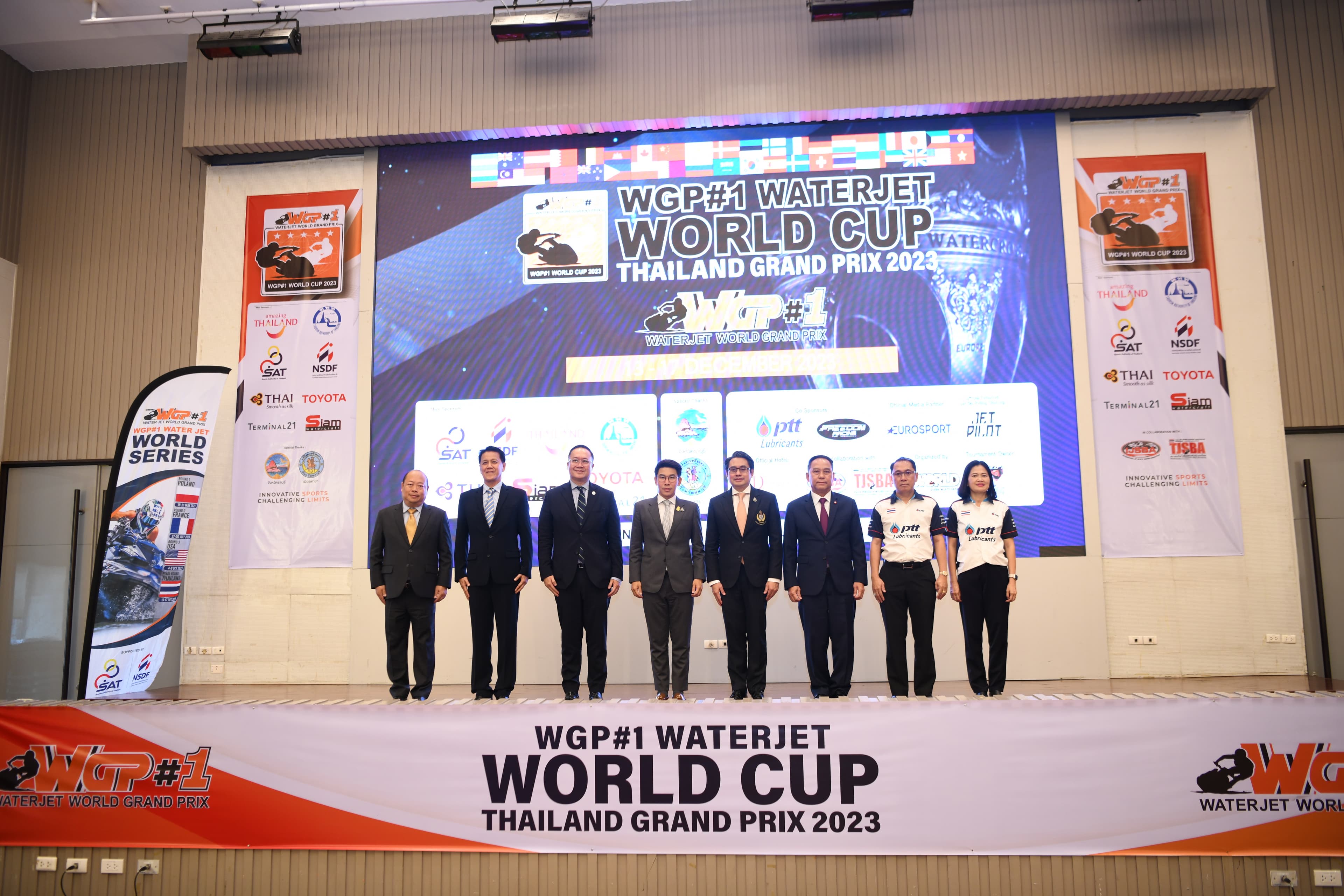 เจ็ตสกีเวิลด์คัพไทยยืนผู้นำโลก  /  แผนสำเร็จสมบูรณ์แบบ  ซอฟต์พาวเวอร์กีฬาไทย  เน้นประโยชน์ชาติ 4 ด้าน