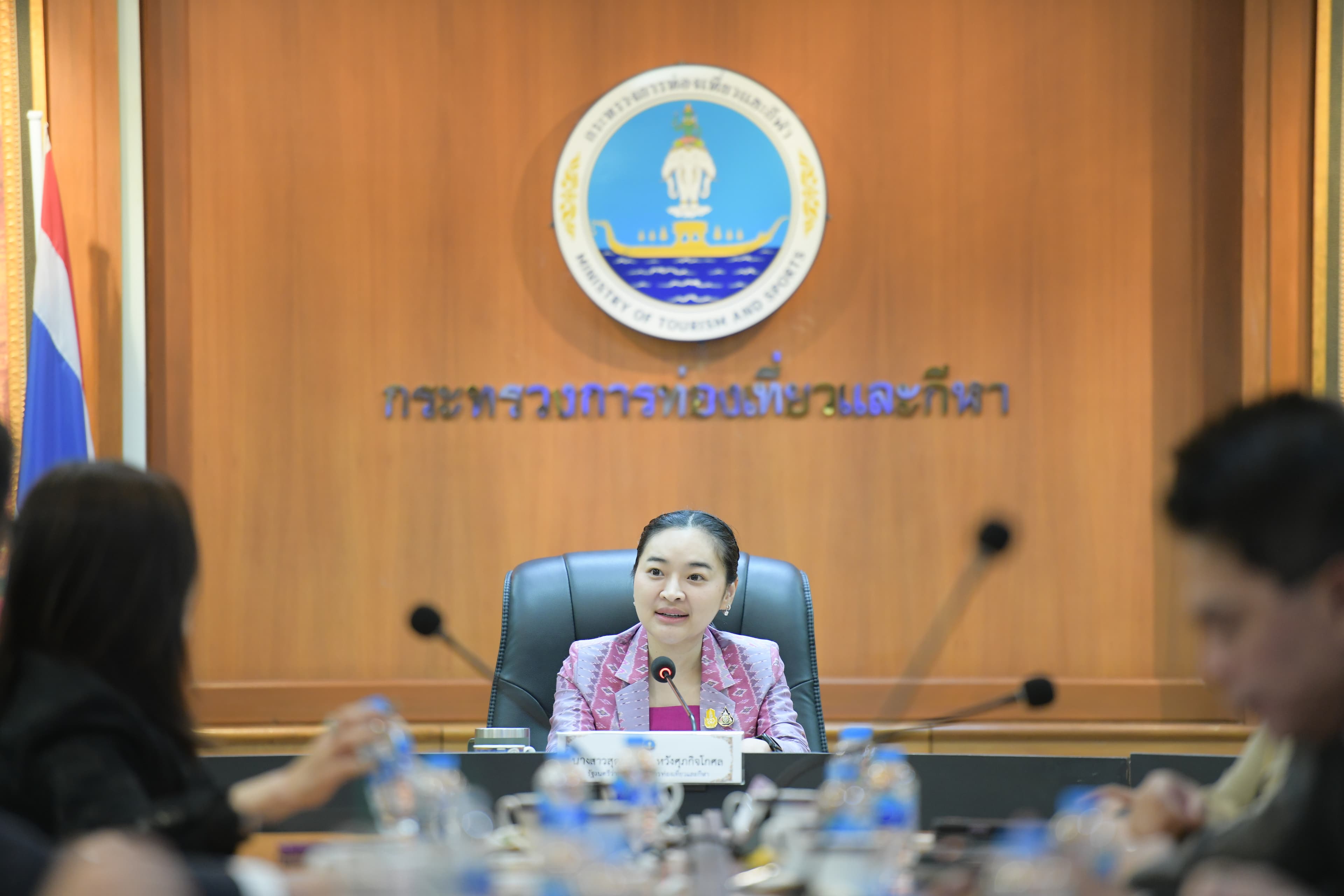 รมว.สุดาวรรณ ให้การต้อนรับ คณะกรรมาธิการการท่องเที่ยว สภาผู้แทนราษฎร และประชุมหารือด้านการท่องเที่ยว