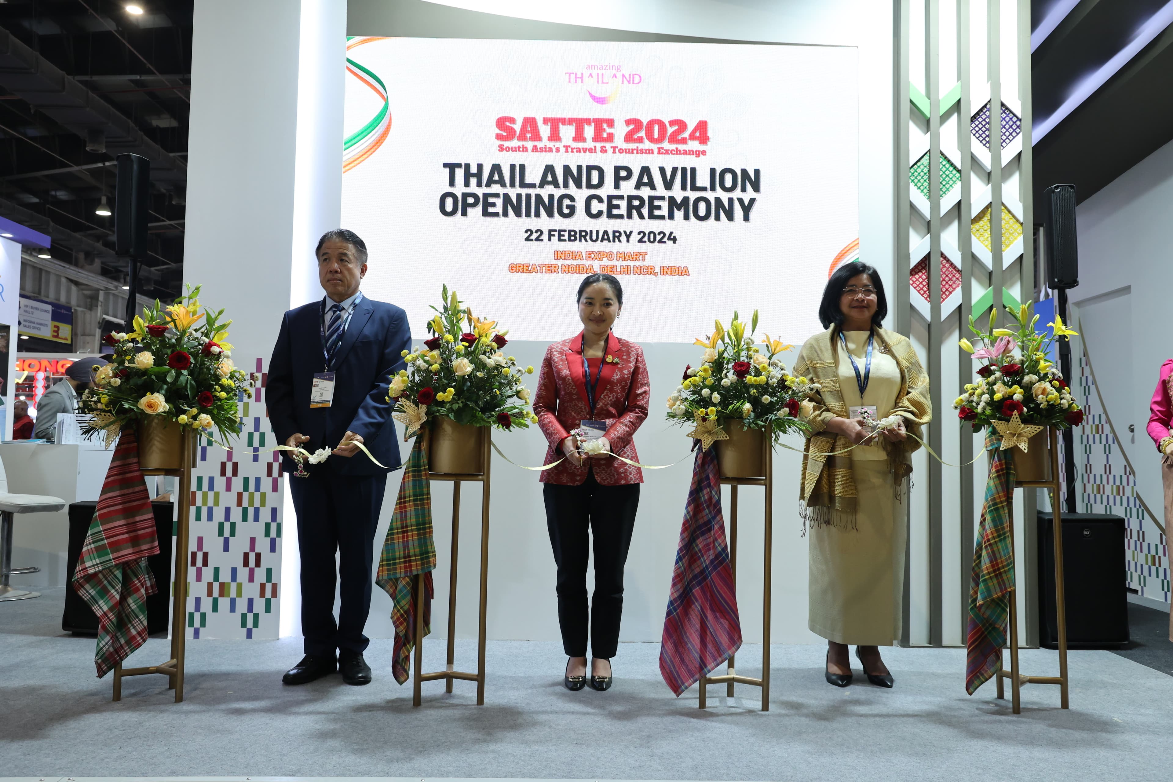 ททท. ผนึกกำลัง 59 ผู้ประกอบการไทยร่วมงาน South Asia Travel and Tourism Exchange (SATTE) 2024 ณ กรุงนิวเดลี สาธารณรัฐอินเดีย