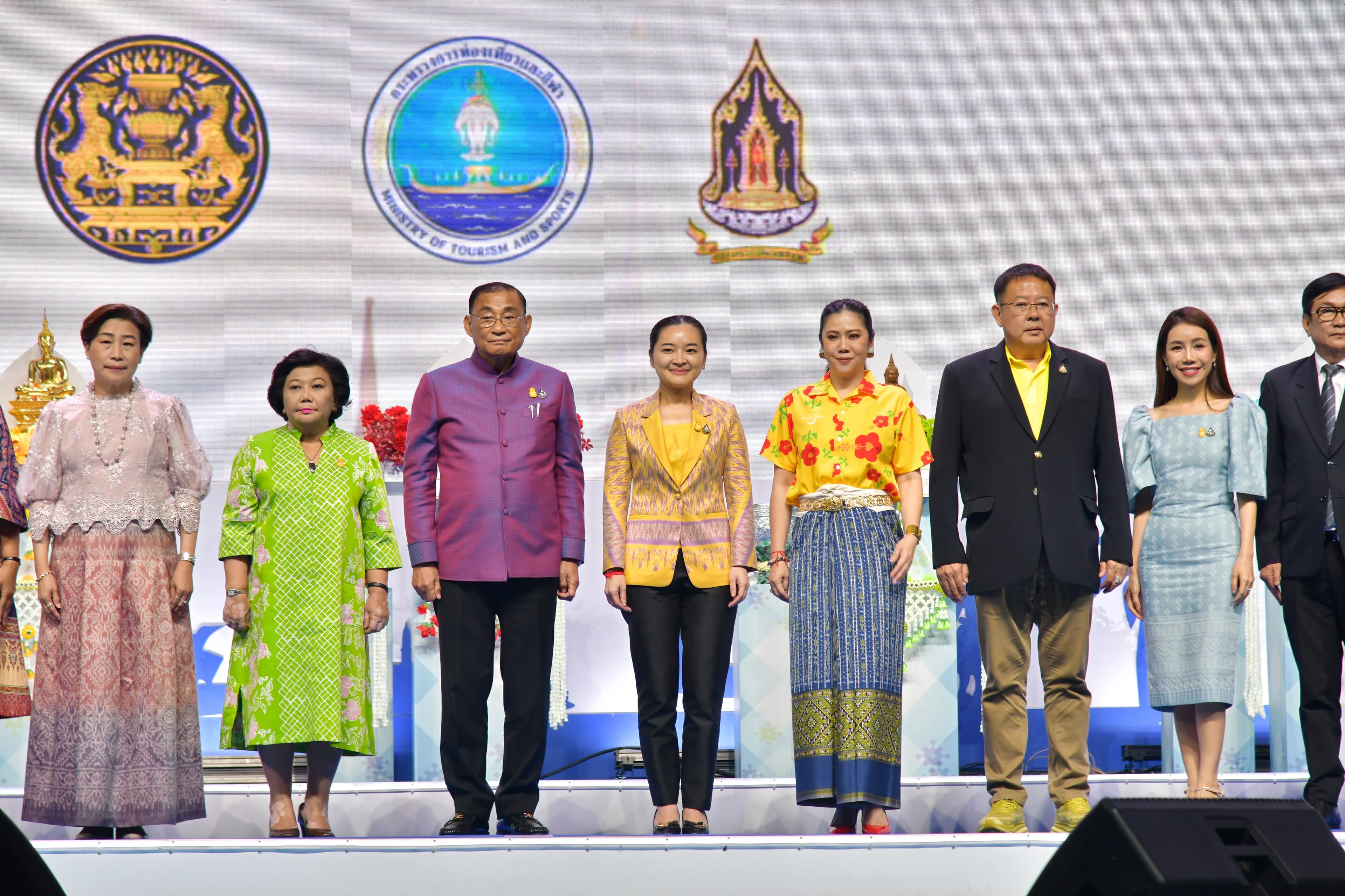 พิธีเปิดตัวงานเทศกาล “มหกรรมเย็นทั่วหล้า มหาสงกรานต์”