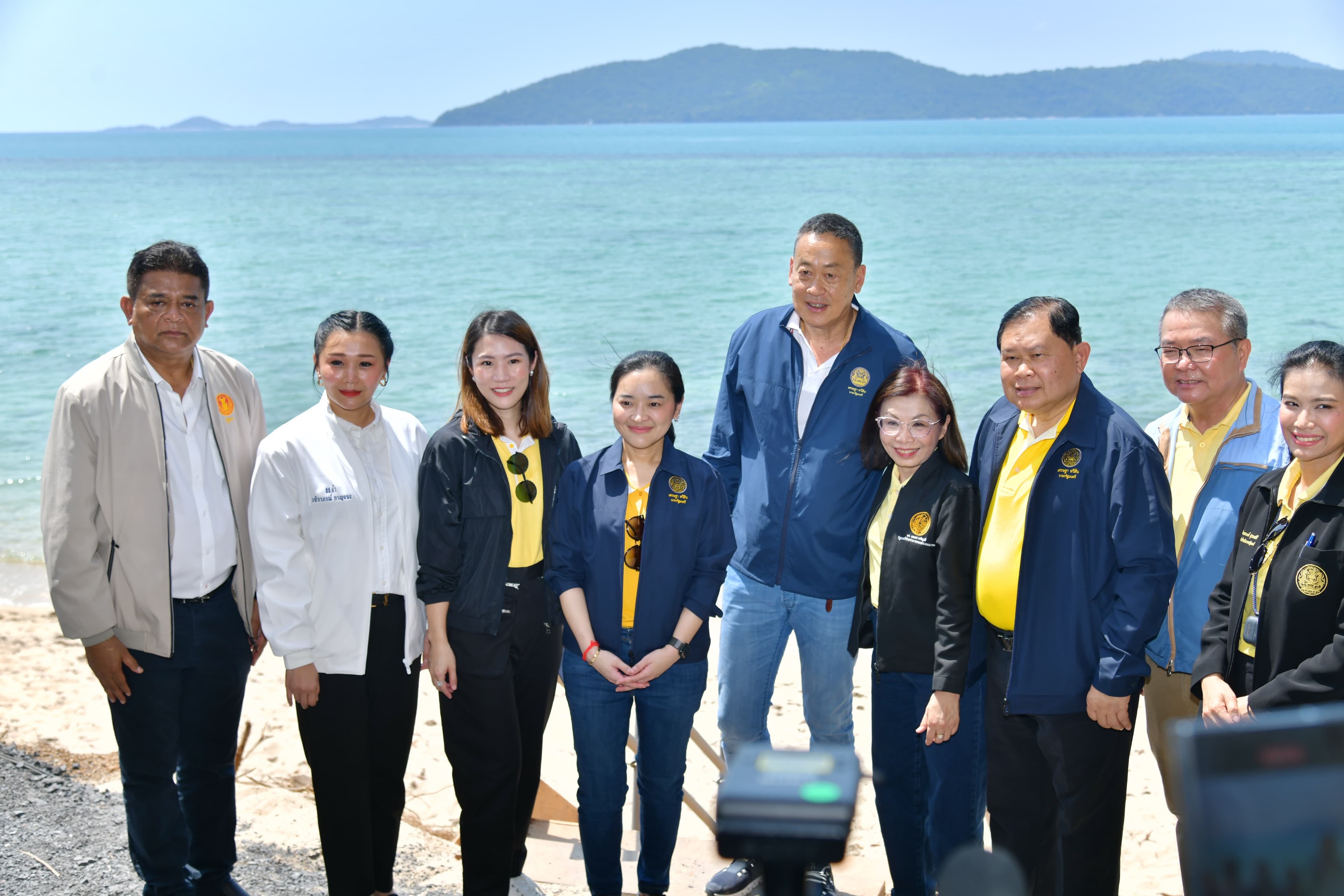 นรม.ลงพื้นที่ติดตามโครงการก่อสร้างท่าเทียบเรือสำราญขนาดใหญ่ (Cruise Terminal) เกาะสมุย