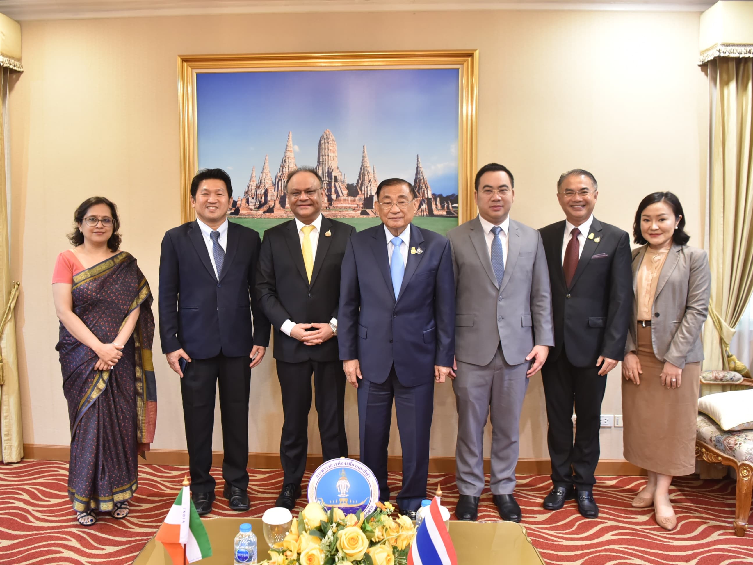 ทูตอินเดีย พบ รมว.กก. สานความสัมพันธ์ท่องเที่ยว-กีฬา ไทย-อินเดีย!!