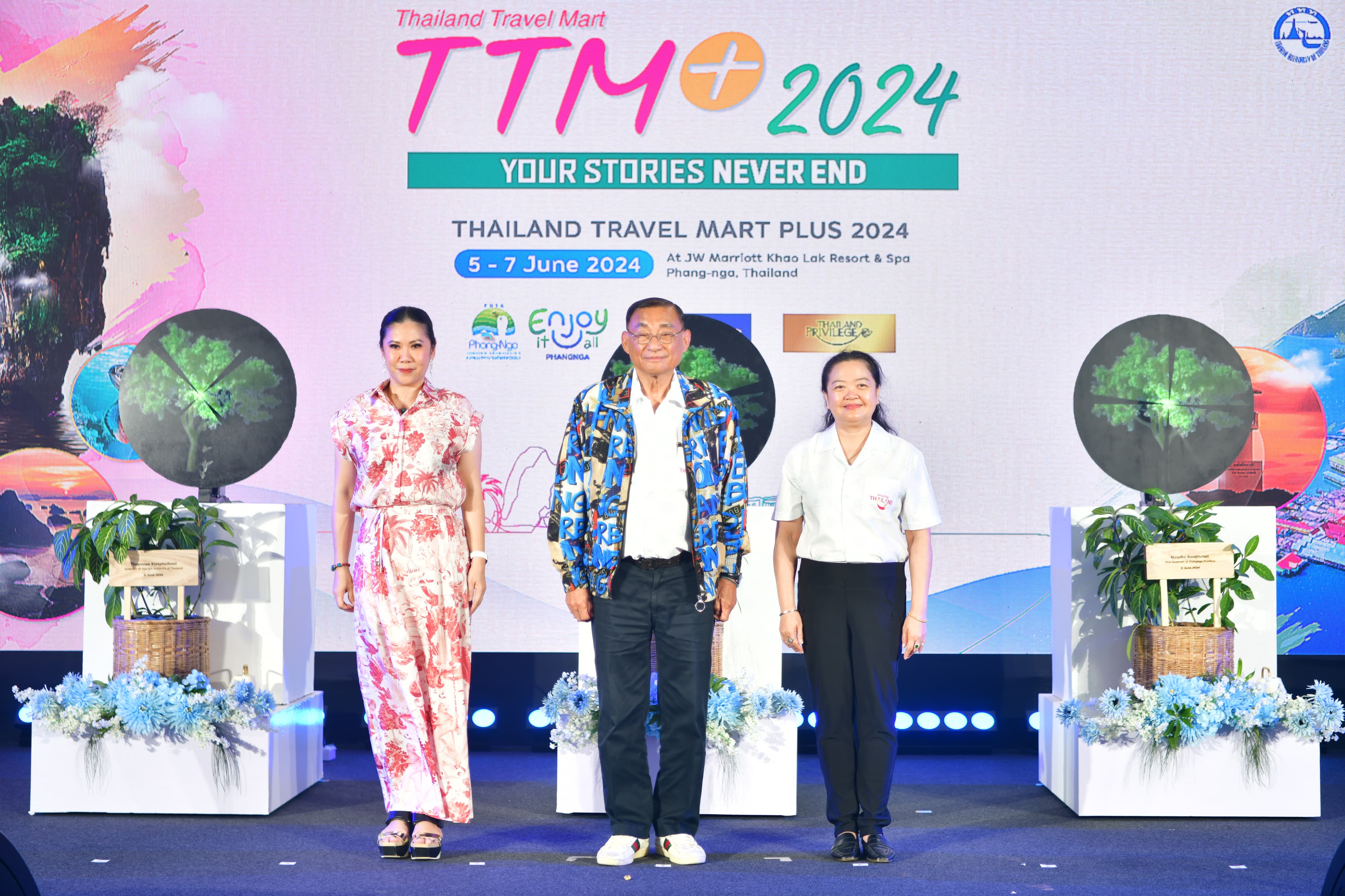 รมว.ท่องเที่ยว เปิดงาน TTM+ 2024 ณ จังหวัดพังงา โชว์ศักยภาพท่องเที่ยวไทย ดึง 425 ผู้ประกอบการท่องเที่ยวจากทั่วโลกร่วมงาน คาดสร้างรายได้หมุนเวียนกว่า 3,000 ล้านบาท