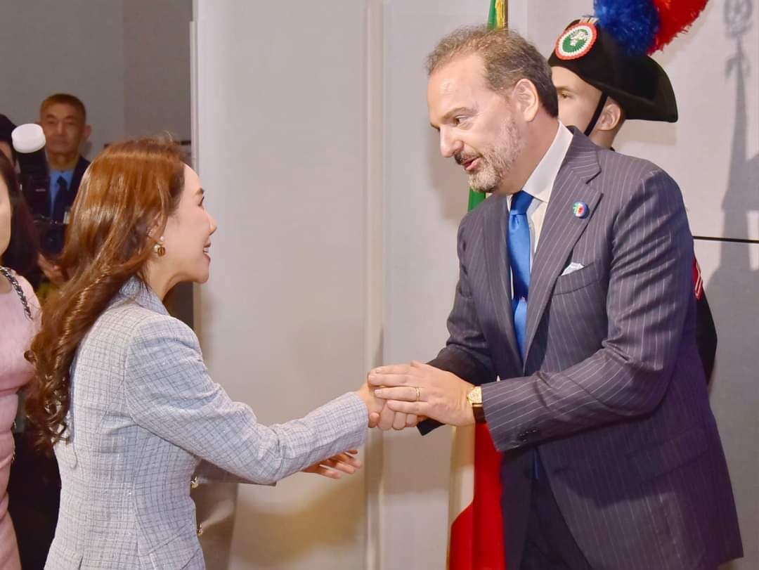 เลขานุการรัฐมนตรีฯเข้าร่วมแสดงความยินดีเนื่องในโอกาสเฉลิมฉลองครบรอบ 78 ปี วันชาติอิตาลี ณ โรงแรมโฟซีซั่น กรุงเทพฯ