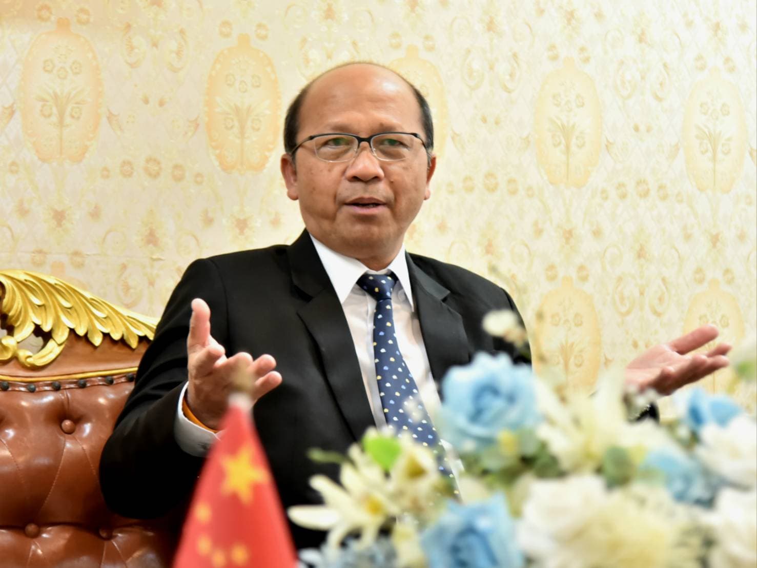 ปลัดกระทรวงการท่องเที่ยวและกีฬา ได้อนุญาตให้นางฉาง อยู่เหมิง อัครราชทูตที่ปรึกษาสาธารณรัฐประชาชนจีนประจำประเทศไทย เข้าพบ ณ กระทรวงการท่องเที่ยวและกีฬา เพื่อหารือประเด็นความร่วมมือด้านการท่องเที่ยว ไทย - จีน