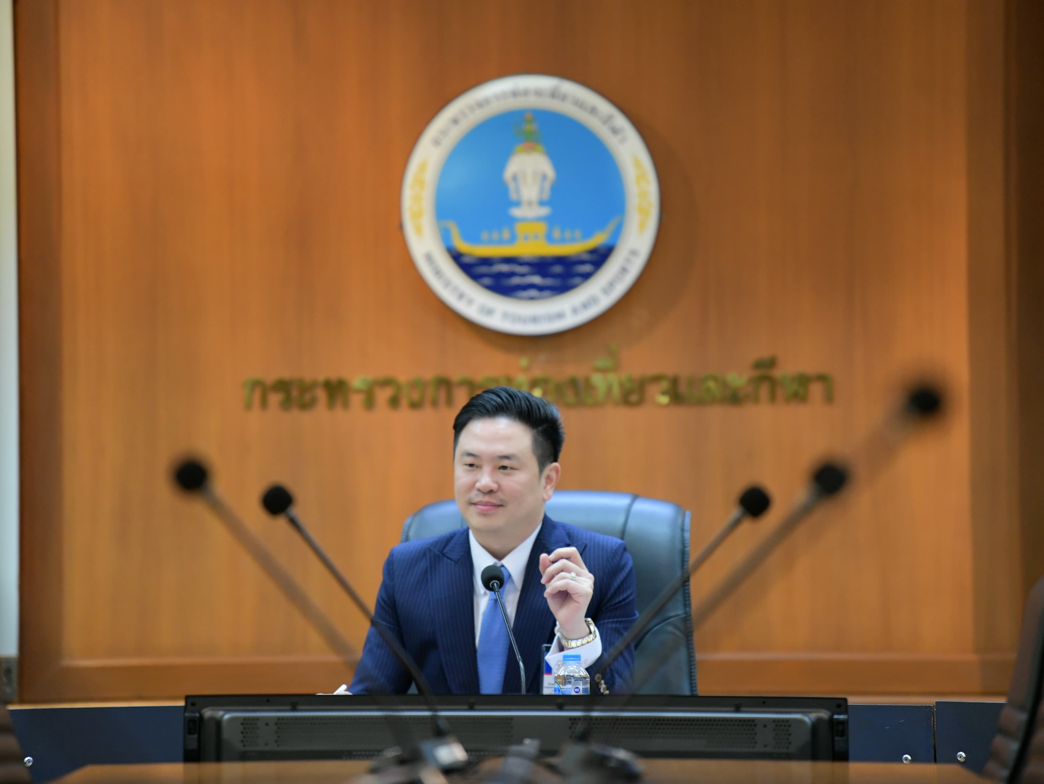 การหารือเรื่อง การพัฒนาการท่องเที่ยวอย่างยั่งยืนและปัญหา PM 2.5 กับทางทีม UNDP