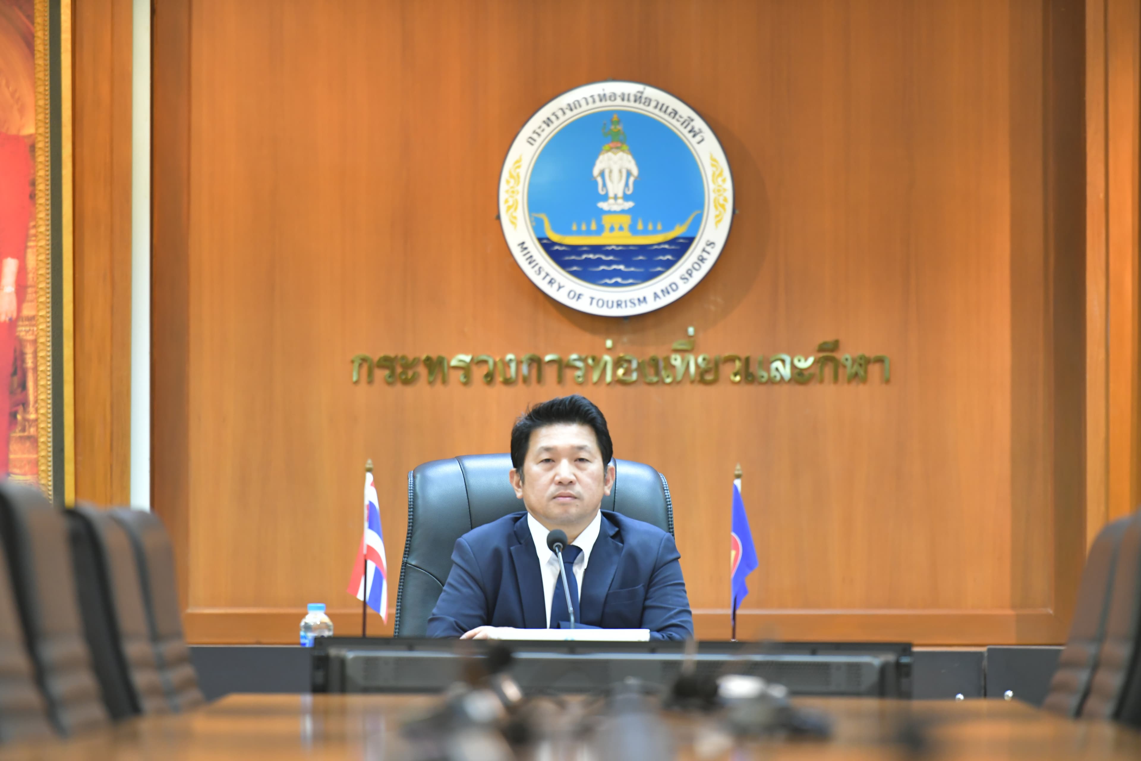 การประชุมเจ้าหน้าที่อาวุโสด้านการท่องเที่ยวอาเซียน ครั้งที่ 60 (ASEAN NTOs Meeting) ผ่านระบบการประชุมทางไกล