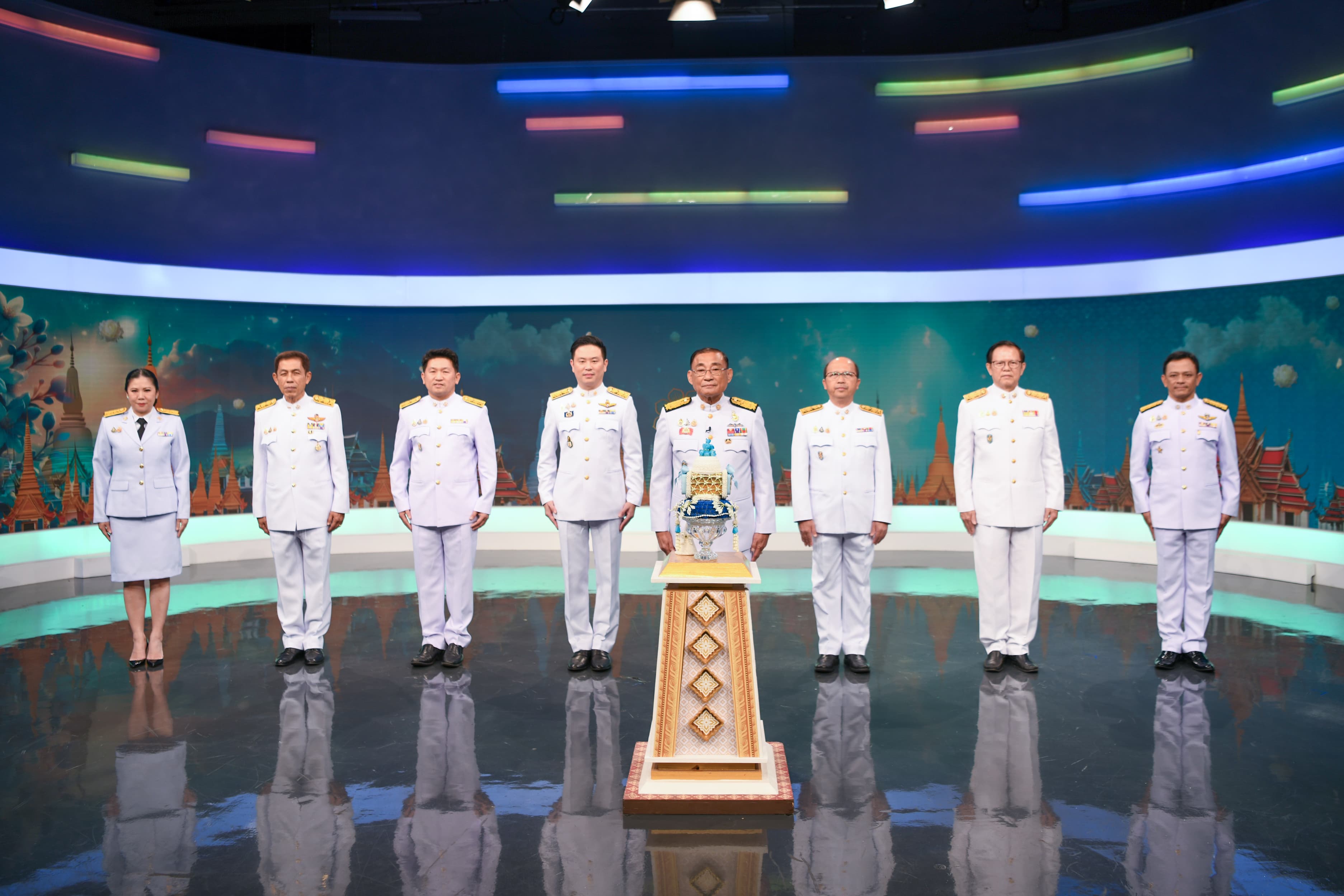 รมว.เสริมศักดิ์ นำคณะผู้บริหารร่วมบันทึกเทปโทรทัศน์ กล่าวอาศิรวาทถวายพระพรชัยมงคล เนื่องในโอกาสวันเฉลิมพระชนมพรรษาสมเด็จพระนางเจ้าสิริกิติ์ พระบรมราชินีนาถ พระบรมราชชนนีพันปีหลวง 12 สิงหาคม 2567