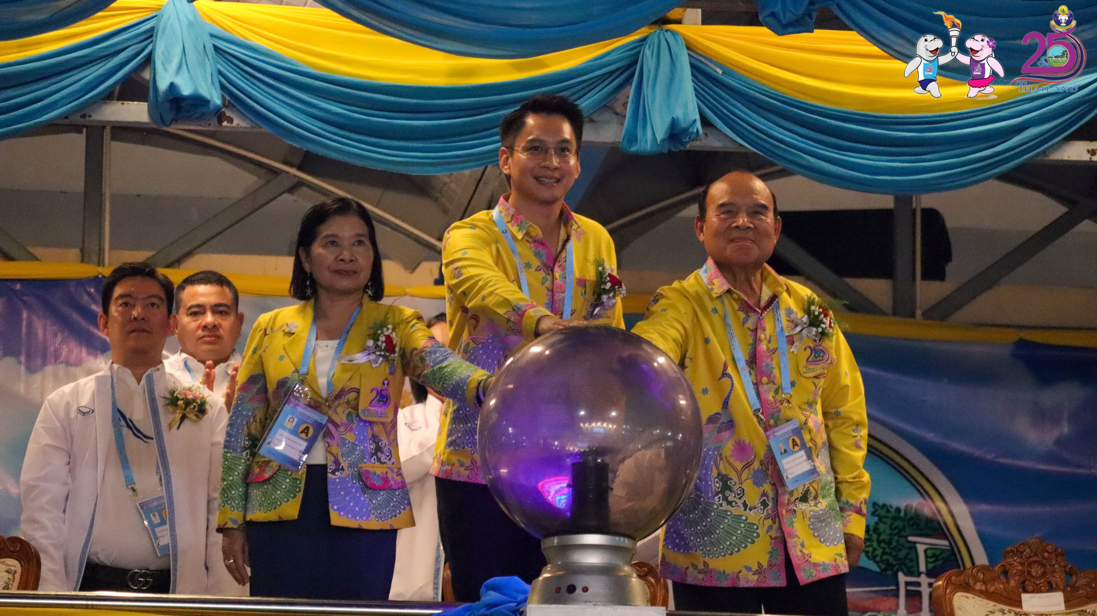 ที่ปรึกษาฯ จิรวัฒน์ เป็นประธานเปิดการแข่งขันกีฬาโรงเรียนกีฬาแห่งประเทศไทย ครั้งที่ 25 "ตรังเกมส์"