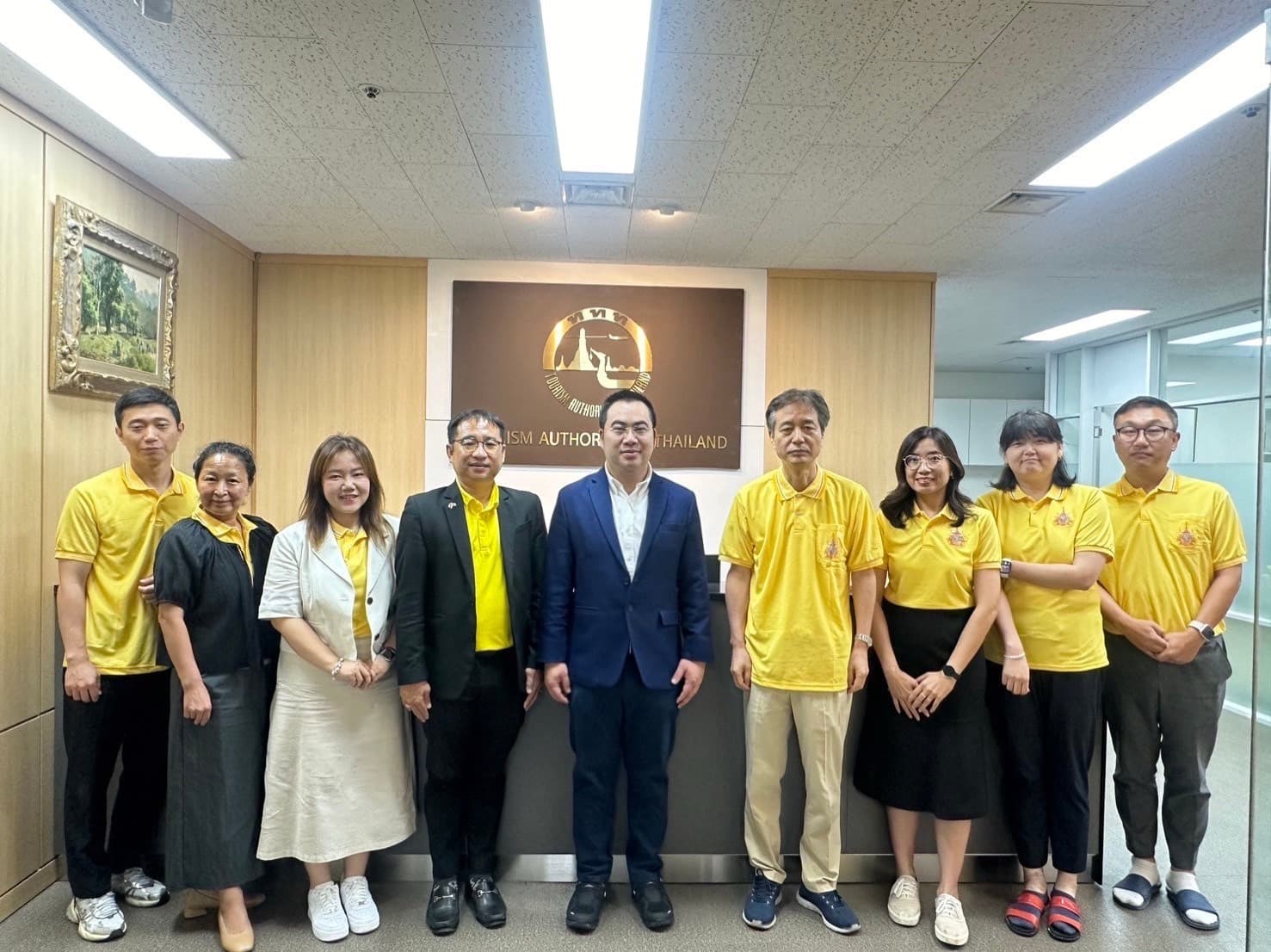 ผู้ช่วยฯพลภูมิ เดินทางเข้าตรวจเยี่ยม การท่องเที่ยวแห่งประเทศไทย หรือ ททท. สำนักงานโซล ประเทศเกาหลีใต้