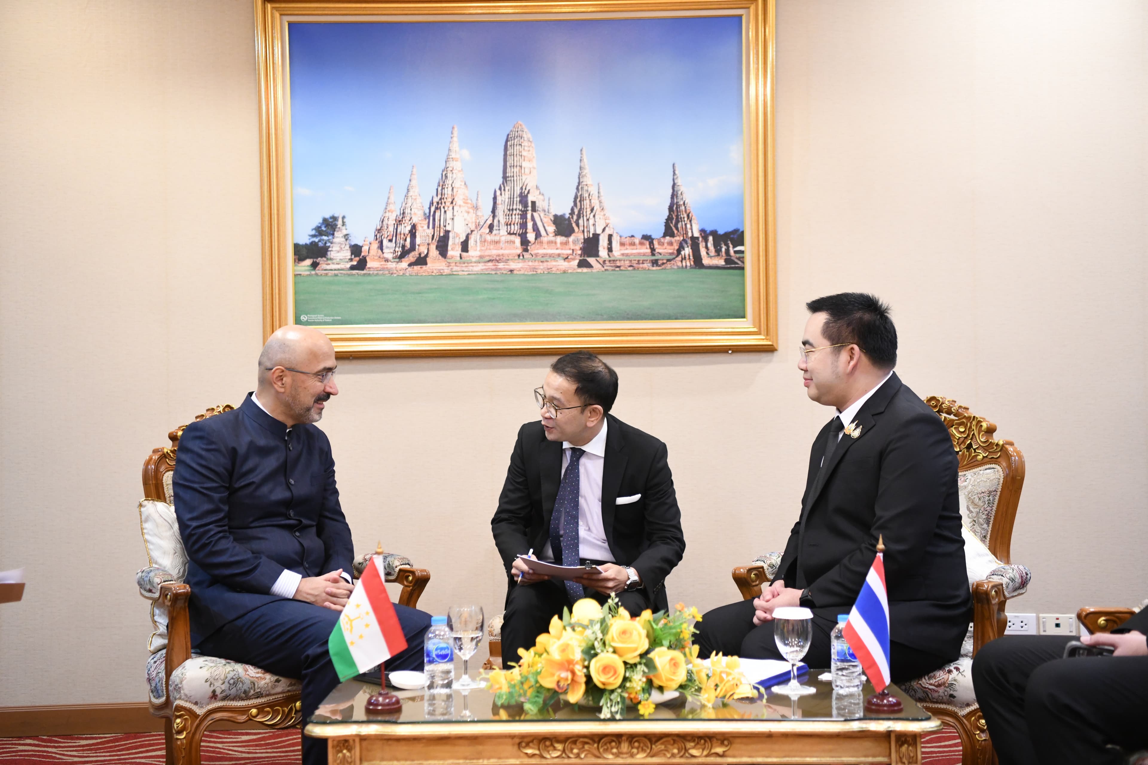 ไทย-ทาจิกิสถาน หารือความร่วมมือด้านการท่องเที่ยวและกีฬา