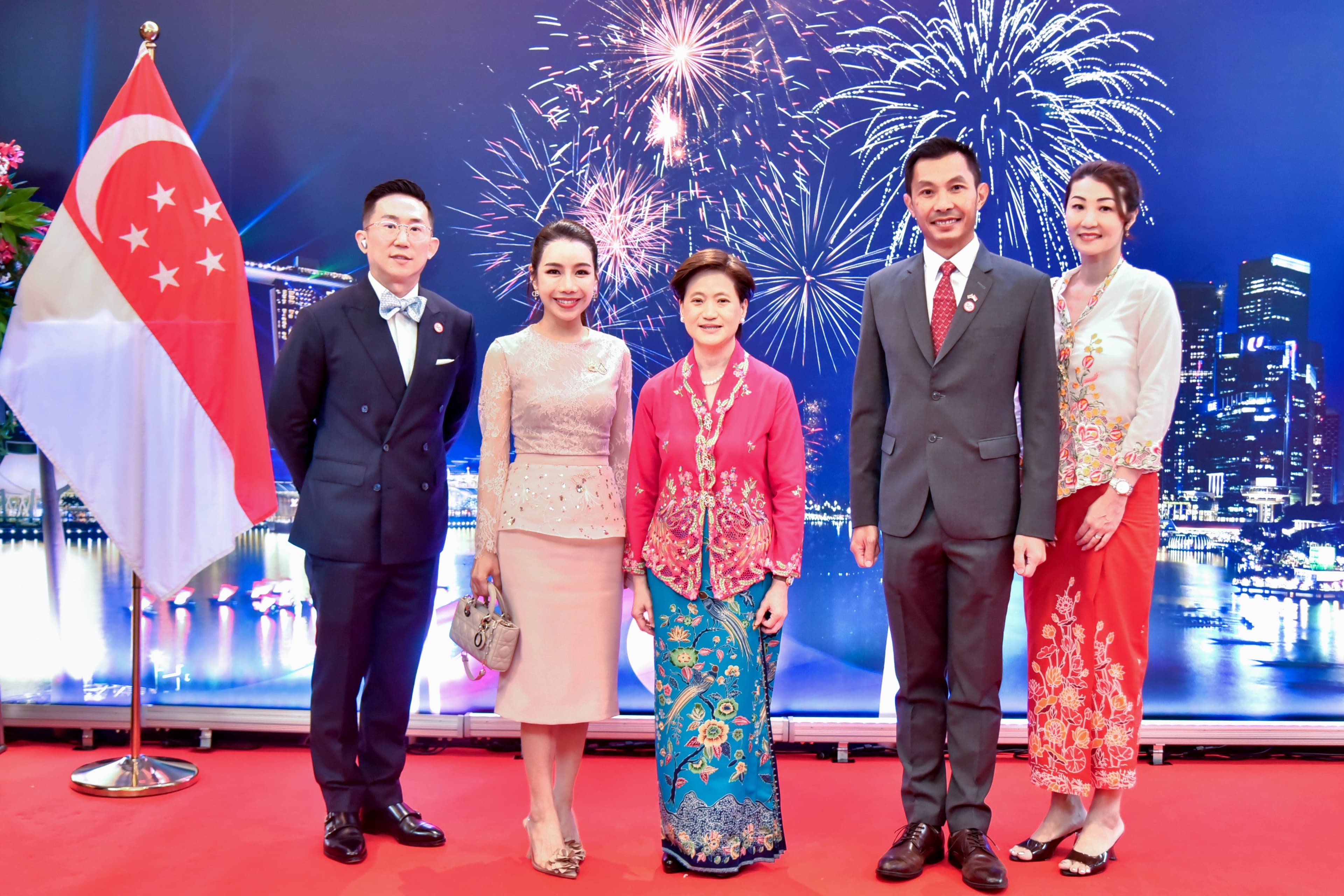 เลขาฯเพ็ญพิสุทธิ์ เข้าร่วมแสดงความยินดีเนื่องในโอกาสงานเฉลิมฉลองวันชาติสาธารณรัฐสิงคโปร์ ณ โรงแรม Shangri-La กรุงเทพฯ