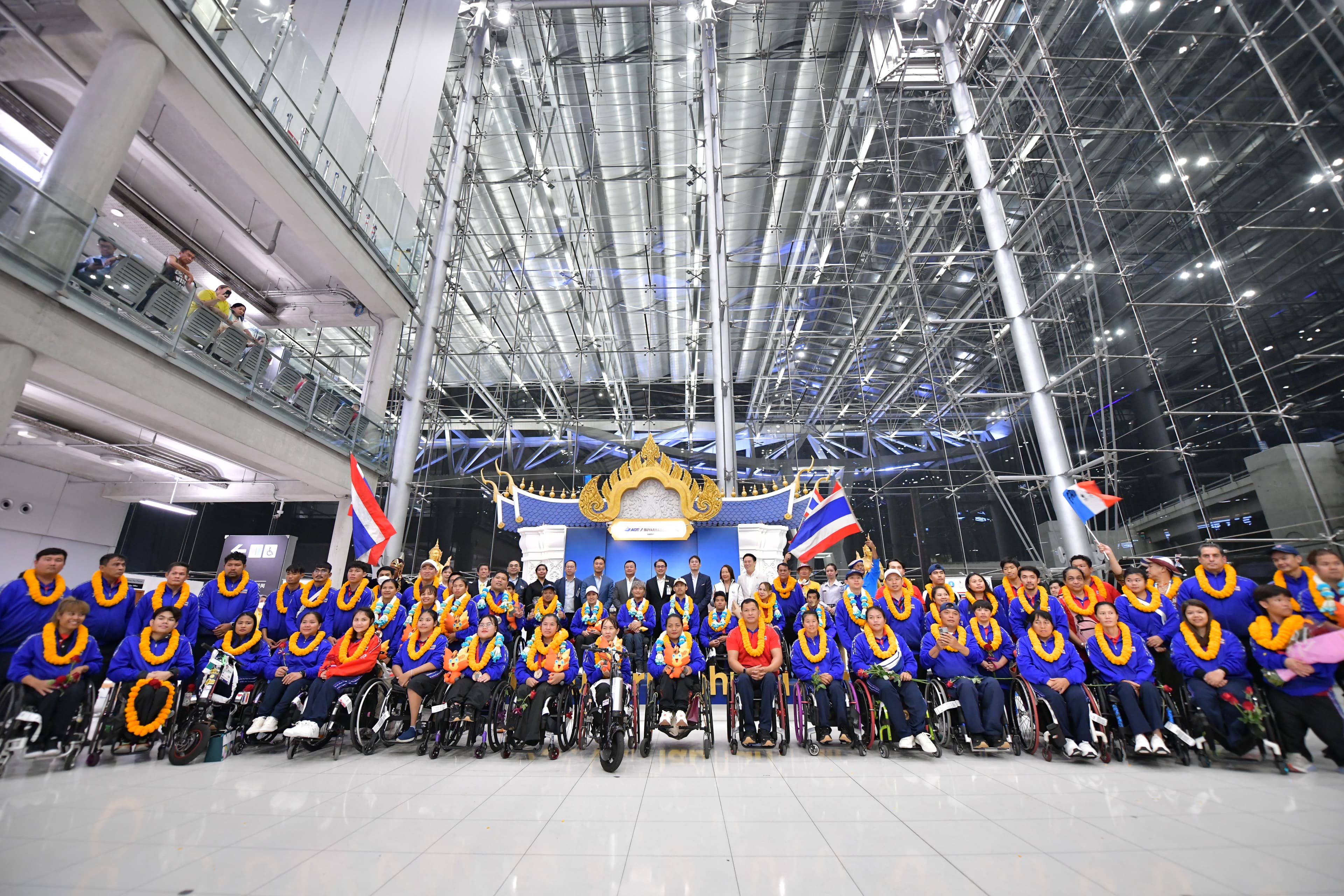 "รมว.สรวงศ์" ต้อนรับนักกีฬาพาราลิมปิกไทย ชุดที่ 2 และ 3 หลังสร้างผลงานยอดเยี่ยมในพาราลิมปิกเกมส์ ครั้งที่ 17 ณ กรุงปารีส