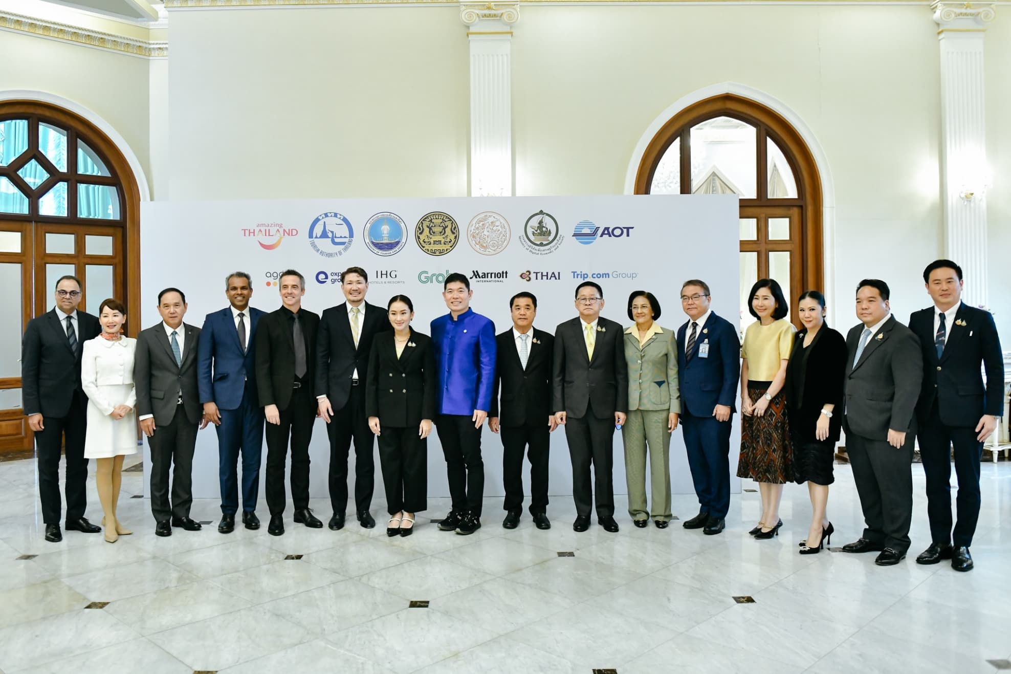 นายจักรพล ตั้งสุทธิธรรม คณะที่ปรึกษา รมว.ท่องเที่ยวและกีฬา ร่วมงานเปิดตัวแคมเปญ “Amazing Thailand Grand Tourism Year 2025” ขับเคลื่อนยุทธศาสตร์การท่องเที่ยวไทย