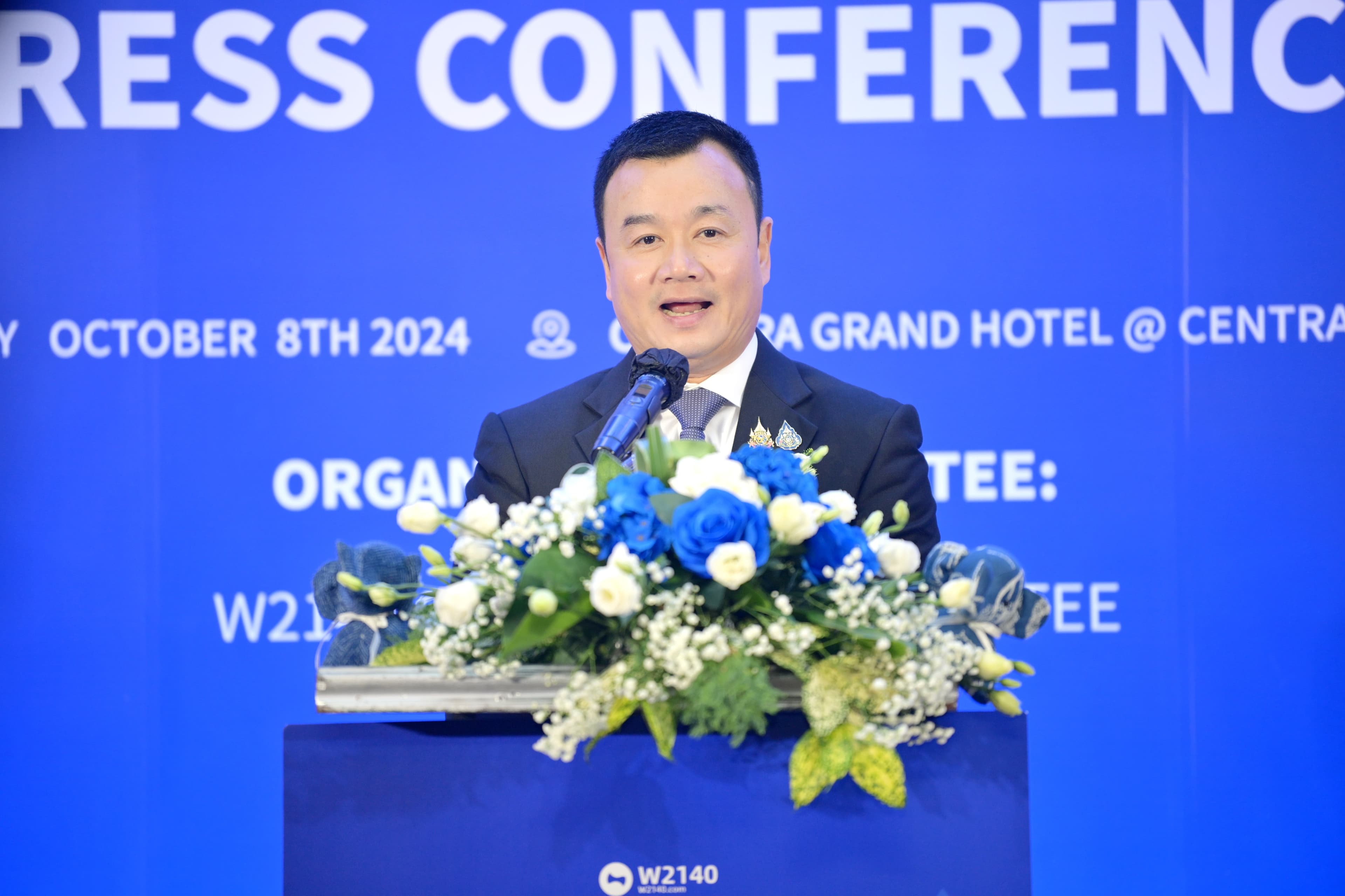 รมว.สรวงศ์ เปิดงานแถลงข่าว W2140 BANGKOK WORLD AI+WEB3 EXPO