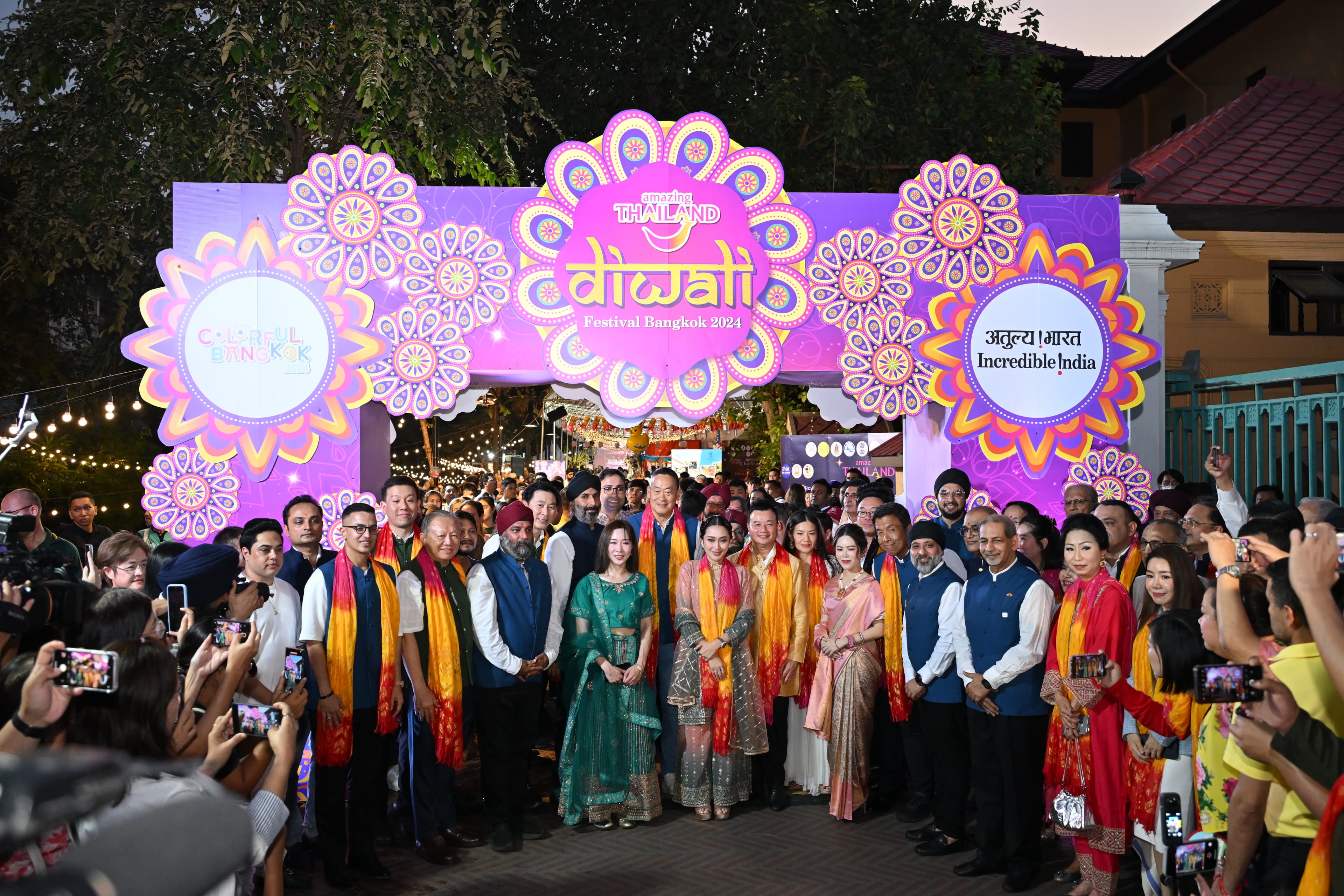 นายสรวงศ์ เทียนทอง ร่วมพิธีเปิดงาน Amazing Thailand Diwali Festival Bangkok 2024 ส่งเสริมการท่องเที่ยวไทย-อินเดียอย่างยั่งยืน