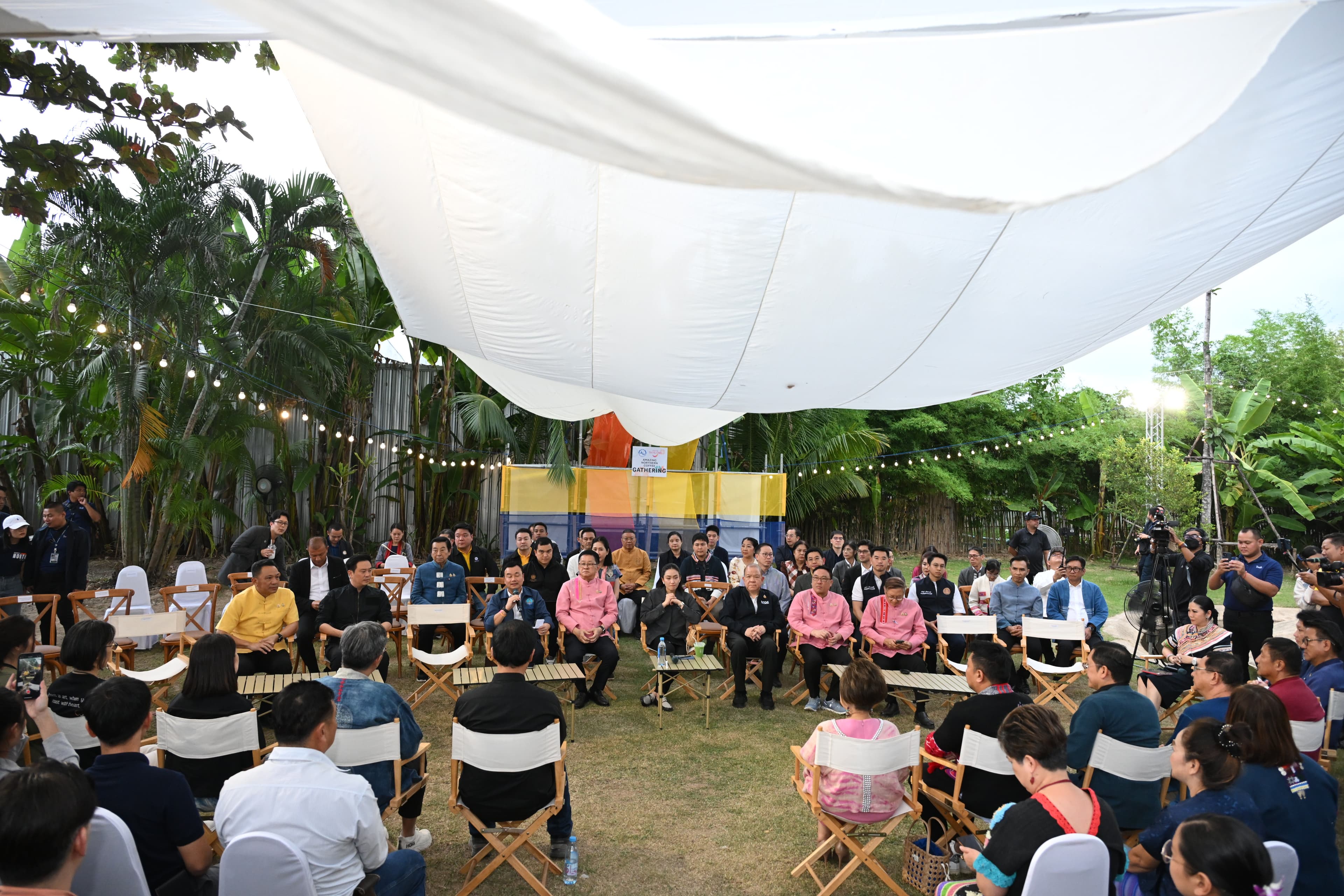 ล้อมวงคุย ภาษากาแฟ ในงาน Amazing Northern Coffee Gathering 2024 #ล้อมวงคุยกับนายก