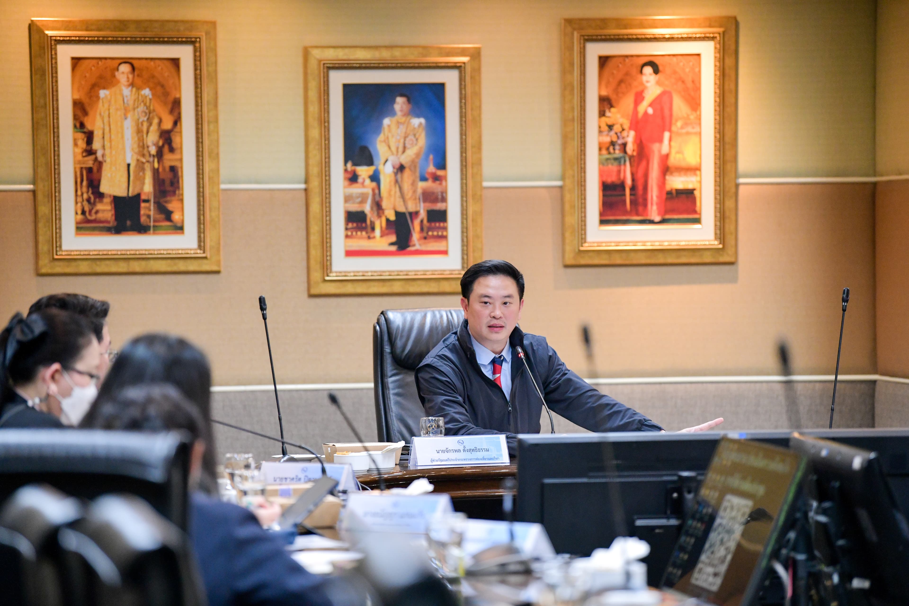 นายจักรพล ตั้งสุทธิธรรม ประชุมติดตามมาตรการ Quick Win ภายใต้โครงการ Thailand Grand Tourism & Sports Year 2025