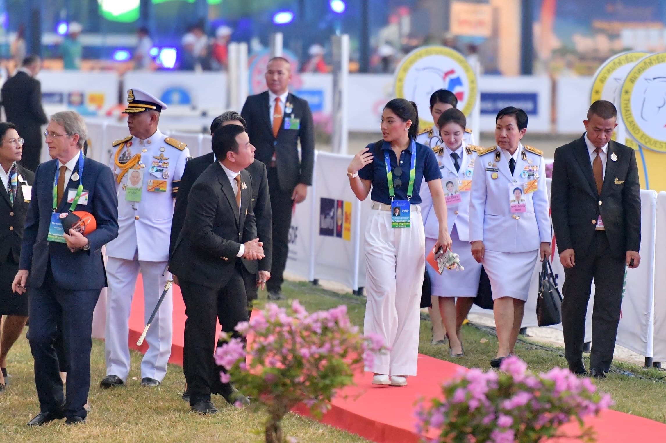 รมว.ท่องเที่ยวและกีฬา เฝ้ารับเสด็จฯ ในพิธีเปิดการแข่งขันกีฬาขี่ม้า Princess’s Cup Thailand 2024