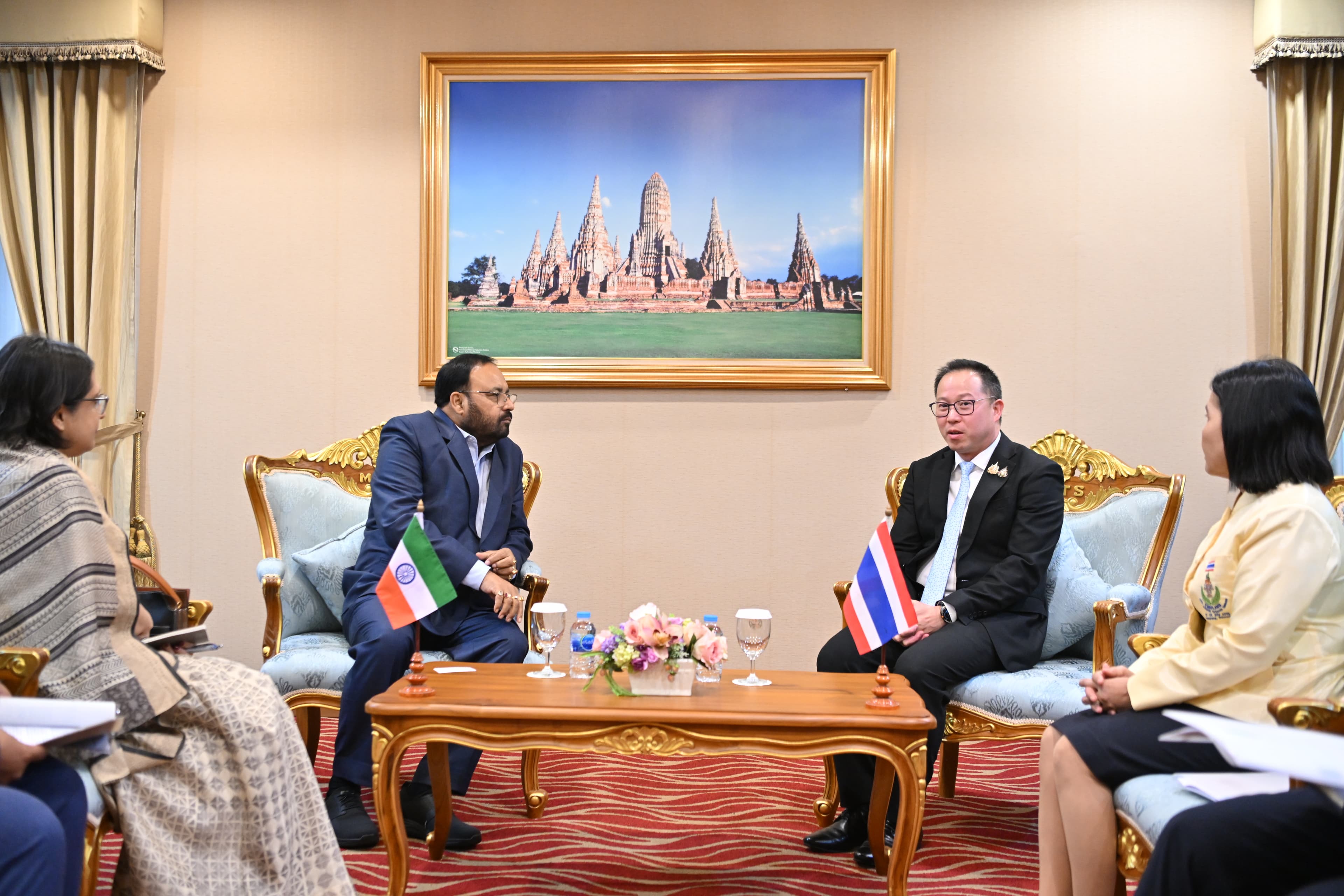 รมต. ด้านข้อมูล เทคโนโลยี และคมนาคมแห่งรัฐบาลรัฐอัสสัม เข้าพบเลขานุการ รมว.กก.