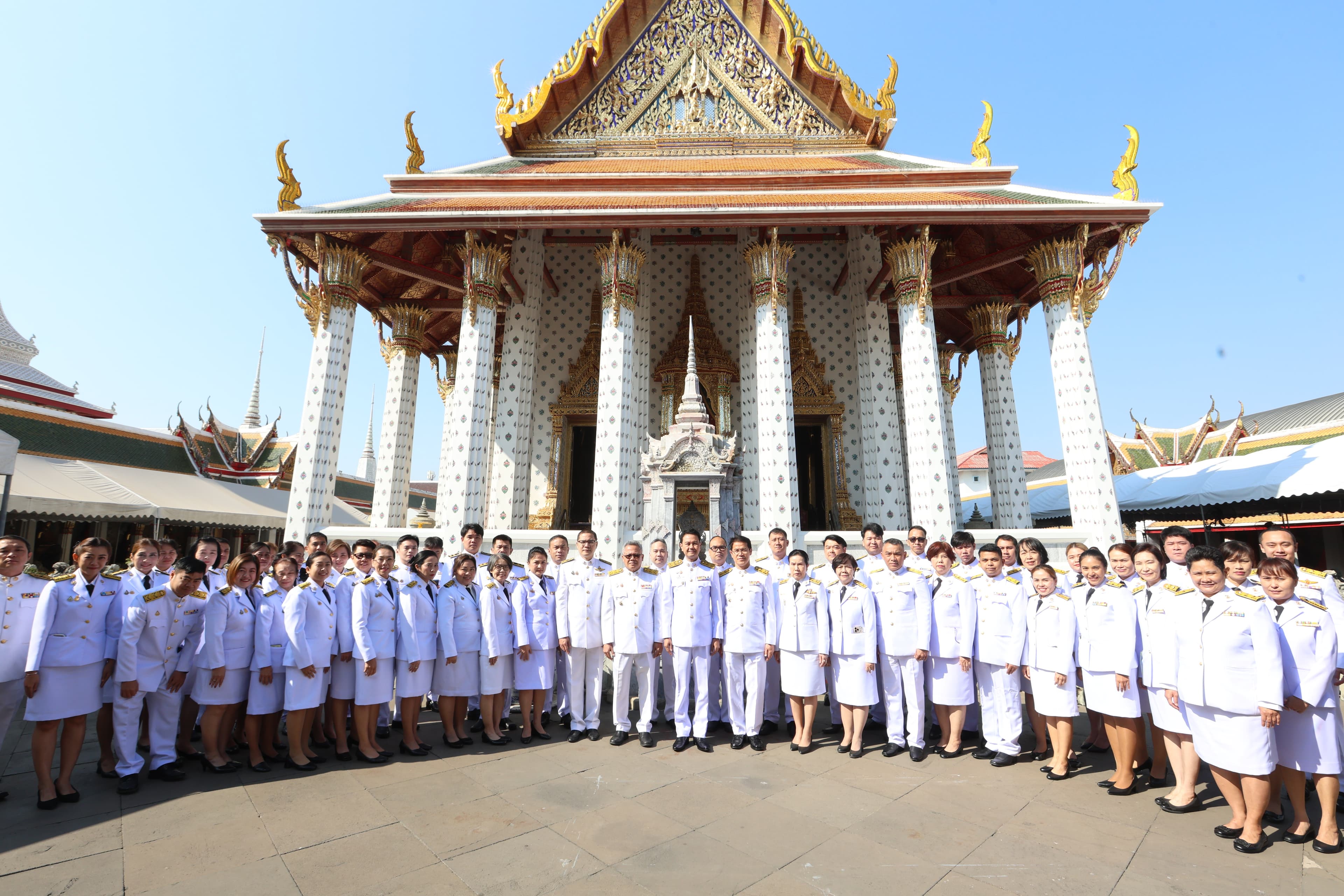 กระทรวงการท่องเที่ยวและกีฬา จัดพิธีเจริญพระพุทธมนต์ ถวายพระราชกุศลเฉลิมพระเกียรติพระบาทสมเด็จพระเจ้าอยู่หัว