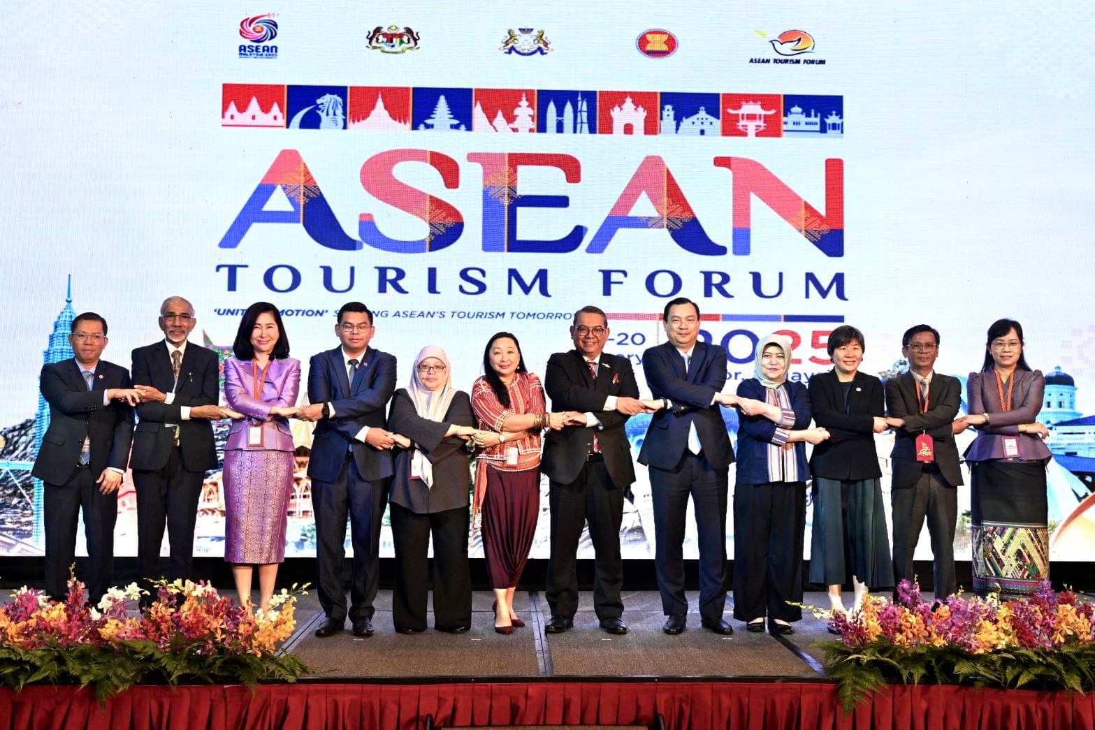 ปลัดกระทรวงการท่องเที่ยวและกีฬานำคณะผู้แทนไทยร่วมประชุมท่องเที่ยวอาเซียน (Asean Tourism Forum: ATF 2025) ระหว่างวันที่ 16-17 มกราคม 2568 ณ เมืองยะโฮร์บาห์รู สหพันธรัฐมาเลเซีย