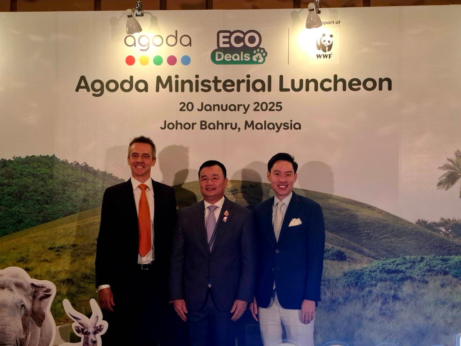 รมว.กก. ร่วมงาน Minister Luncheon ซึ่งจัดโดย Agoda ในช่วงการประชุม ATF 2025