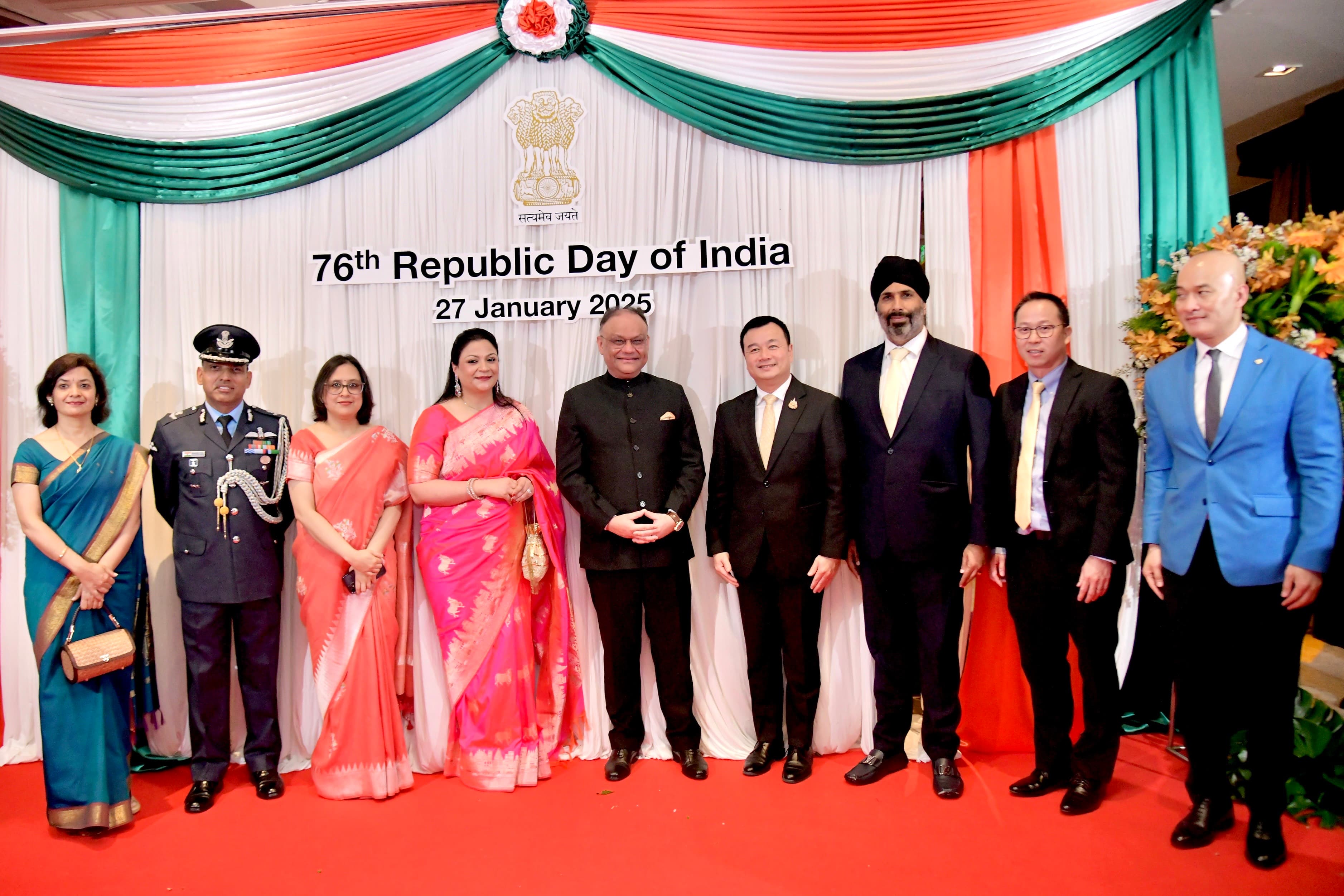 รมต. สรวงศ์ ร่วมงานเลี้ยงเฉลิมฉลองครบรอบ 76 ปี การสถาปนาสาธารณรัฐอินเดีย พร้อมขยายความร่วมมือด้านการท่องเที่ยว