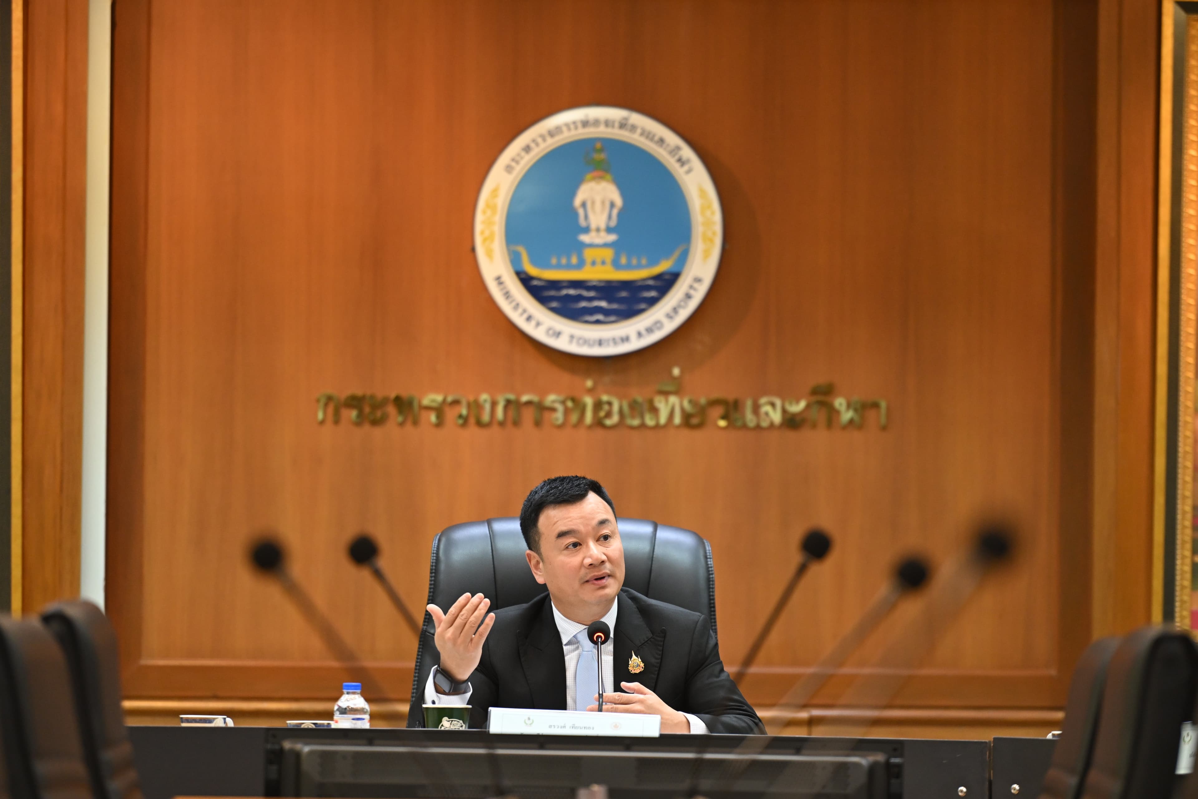 รมว.สรวงศ์ เป็นประธานการประชุมคณะกรรมการกีฬามวยอาชีพ ครั้งที่ 1/2568 เดินหน้าขับเคลื่อนมวยไทยสู่โอลิมปิก