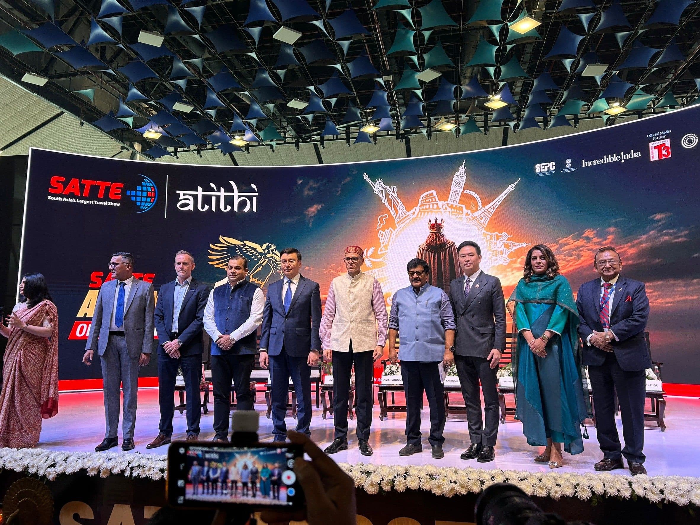 ผู้ช่วยรัฐมนตรีประจำกระทรวงการท่องเที่ยวและกีฬา เข้าร่วมพิธีเปิดงาน SATTE 2025 ณ กรุงนิวเดลี ประเทศอินเดีย