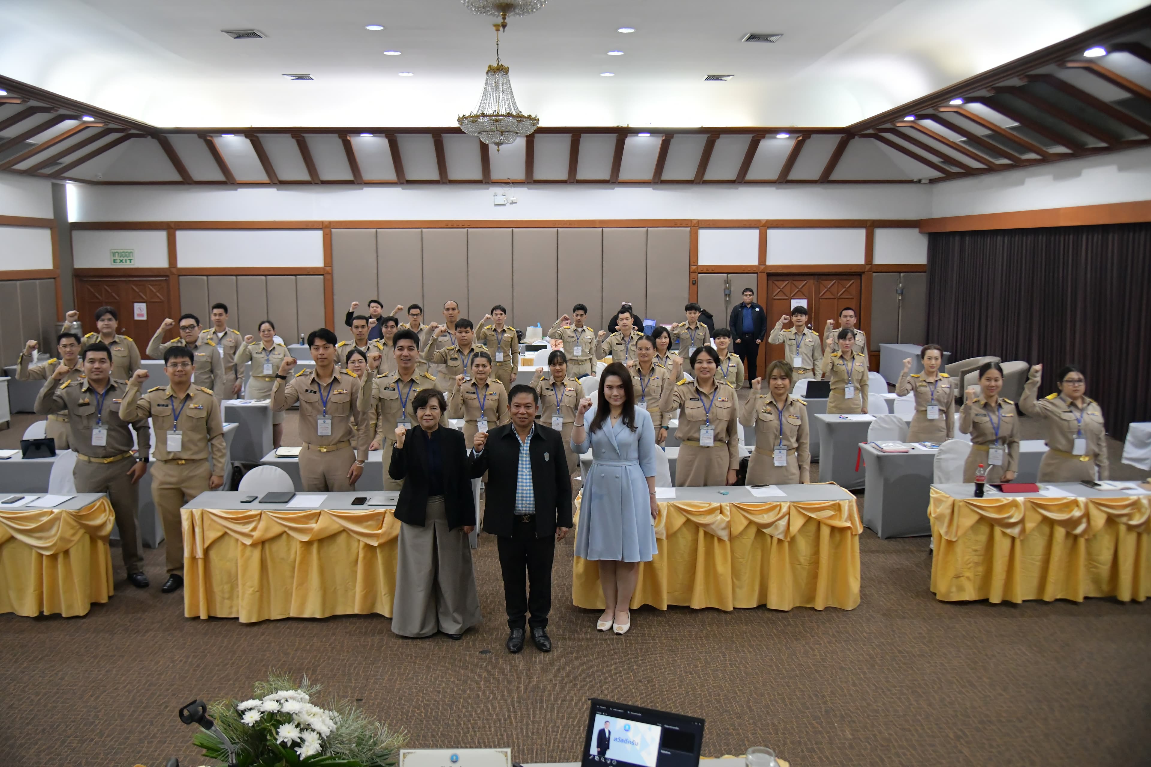 หัวหน้าผู้ตรวจฯ เป็นวิทยากรบรรยาย หัวข้อ "การบูรณาการการทำงานด้านการท่องเที่ยวและกีฬาในระดับพื้นที่"