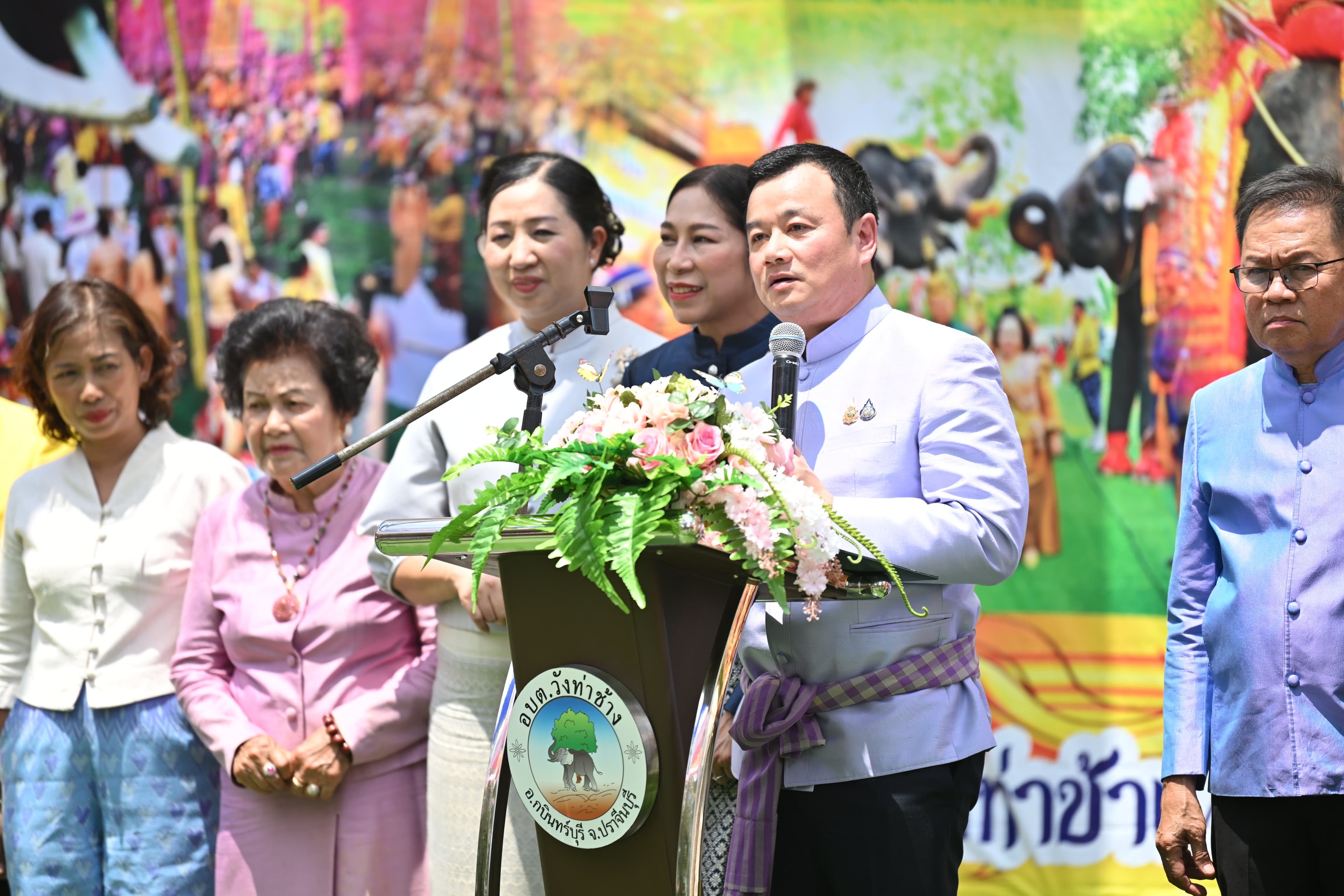 รัฐมนตรีว่าการกระทรวงการท่องเที่ยวและกีฬา เปิดโครงการส่งเสริมประเพณีวัฒนธรรมท้องถิ่น “กินข้าวปุ้น เอาบุญผะเหวด ฟังเทศน์มหาชาติ ครั้งที่ 5”