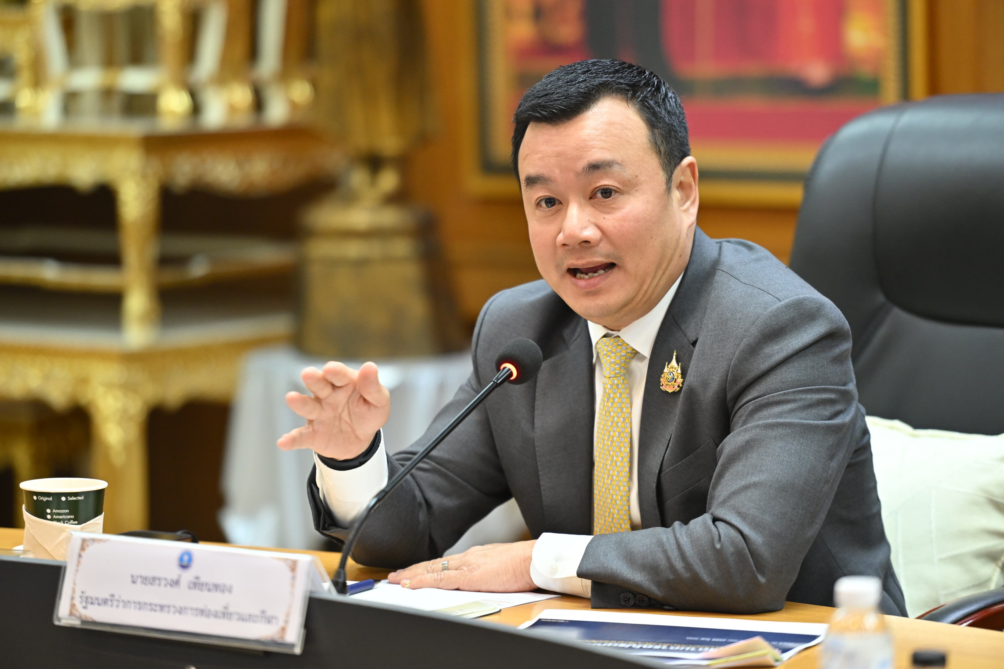 รมว.ท่องเที่ยวฯ ประชุมด่วนรัฐ-เอกชน ถกผลกระทบแผ่นดินไหว 28 มี.ค. ชูแนวทางสื่อสาร Single Command – เร่งประชาสัมพันธ์ความปลอดภัยแหล่งท่องเที่ยวไทย