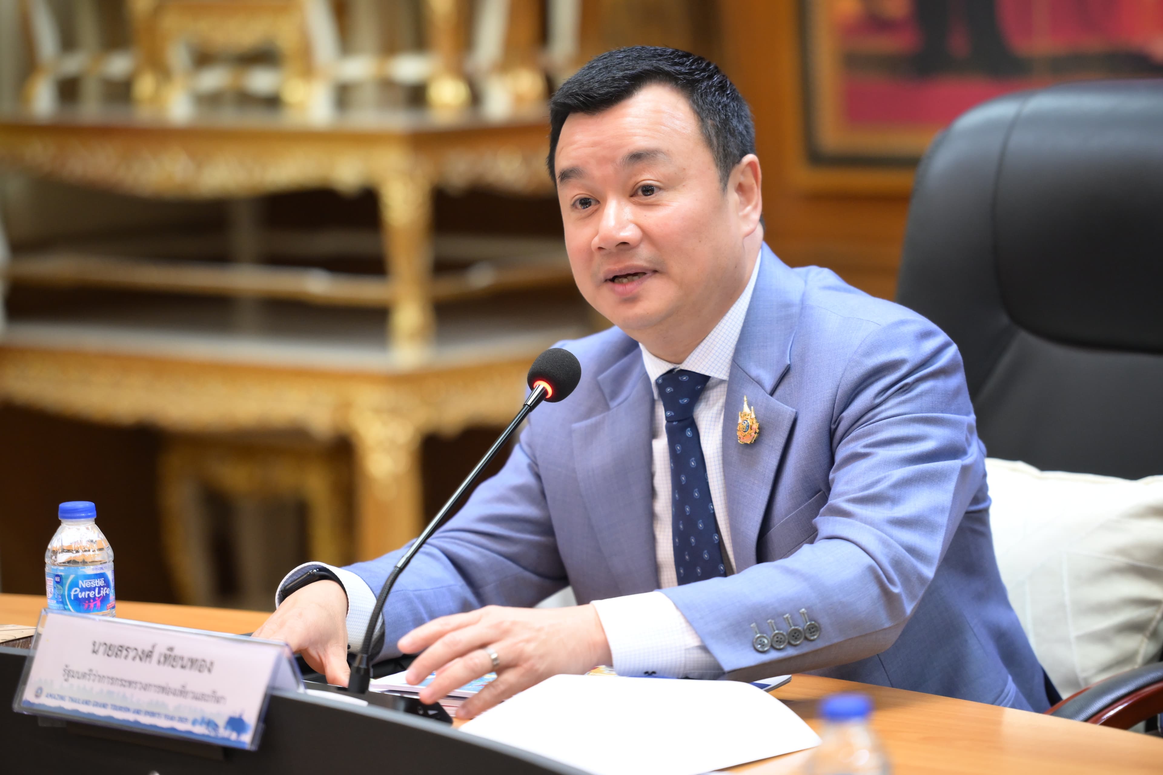 การขับเคลื่อนภารกิจและนโยบายรัฐ ด้านท่องเที่ยวและกีฬา พร้อมแนวทางช่วงไตรมาส 3-4