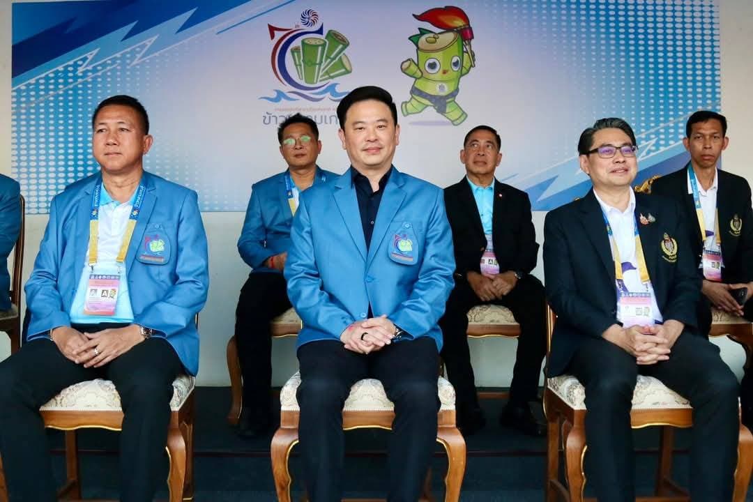 “ผช.จักรพล” เปิดกีฬาอาวุโสแห่งชาติ “ข้าวหลามเกมส์” ที่ชลบุรี ชูแนวคิดกีฬาเพื่อทุกช่วงวัย พัฒนาคุณภาพชีวิตและเศรษฐกิจท้องถิ่น