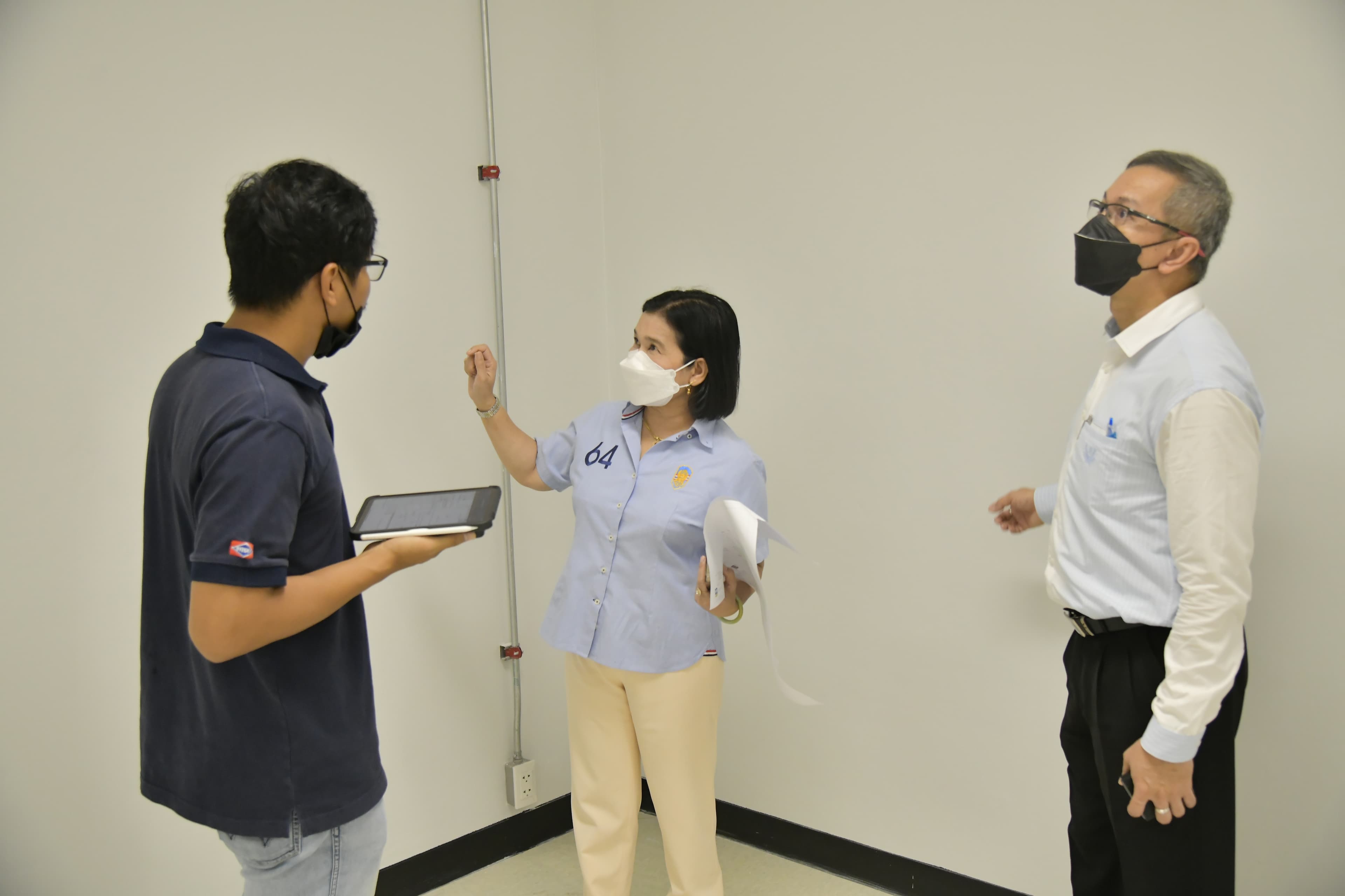 รองปลัดกระทรวงการท่องเที่ยวและกีฬา ลงพื้นที่ตรวจความพร้อมอาคารสำนักงานแห่งใหม่ ณ ศูนย์ราชการฯ แจ้งวัฒนะ