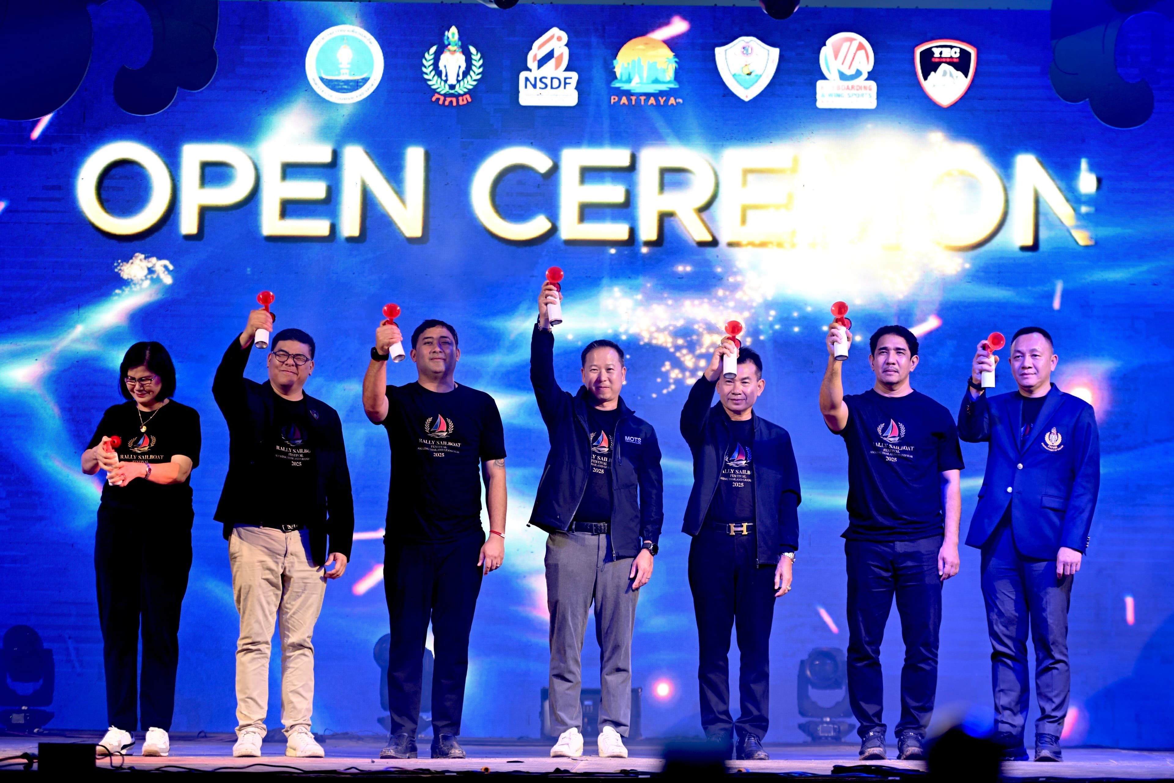เลขานุการ รมว.ท่องเที่ยวฯ เปิดงาน “Rally Sailboat Festival Amazing Thailand Grand Year 2025” ชูกีฬาเรือใบเสริม Soft Power ดึงนักท่องเที่ยวคุณภาพสู่พัทยา