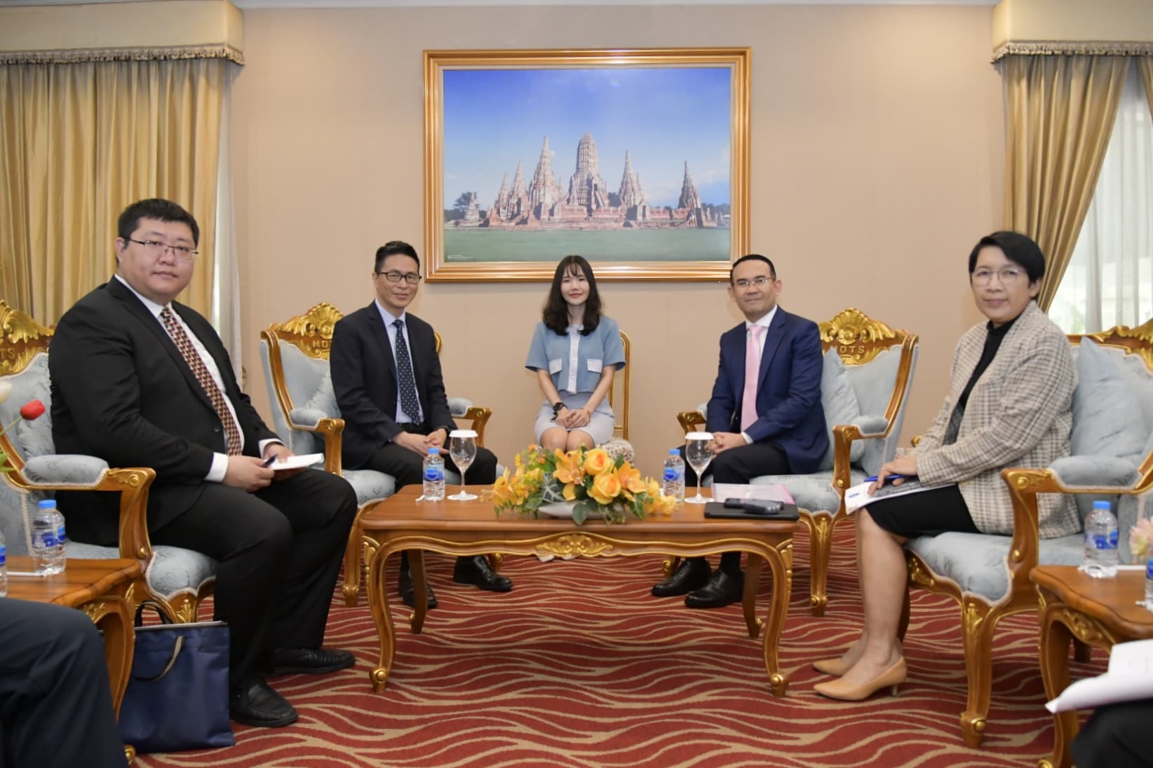 ผู้ช่วยปลัดกระทรวงการท่องเที่ยวและกีฬา ให้การต้อนรับนายเฉิง เว่ยตง รองผู้อำนวยการสำนักงานการท่องเที่ยวเขตบริหารพิเศษมาเก๊า