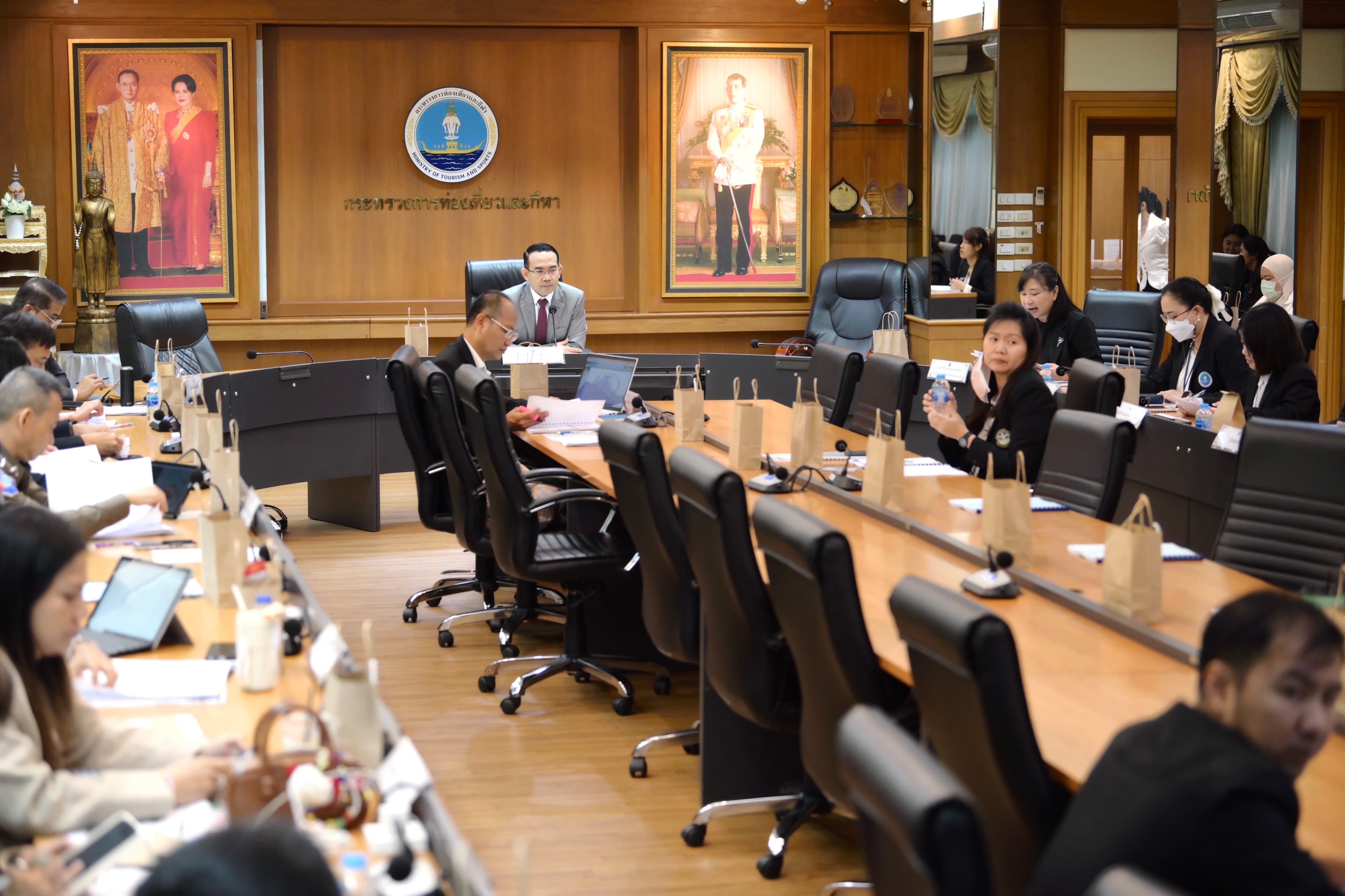 ผู้ช่วยปลัดกระทรวงการท่องเที่ยวและกีฬา เป็นประธานการประชุมคณะทำงานจัดทำแผนปฏิบัติราชการของกระทรวงฯ มุ่งขับเคลื่อนการท่องเที่ยวและกีฬาอย่างยั่งยืน