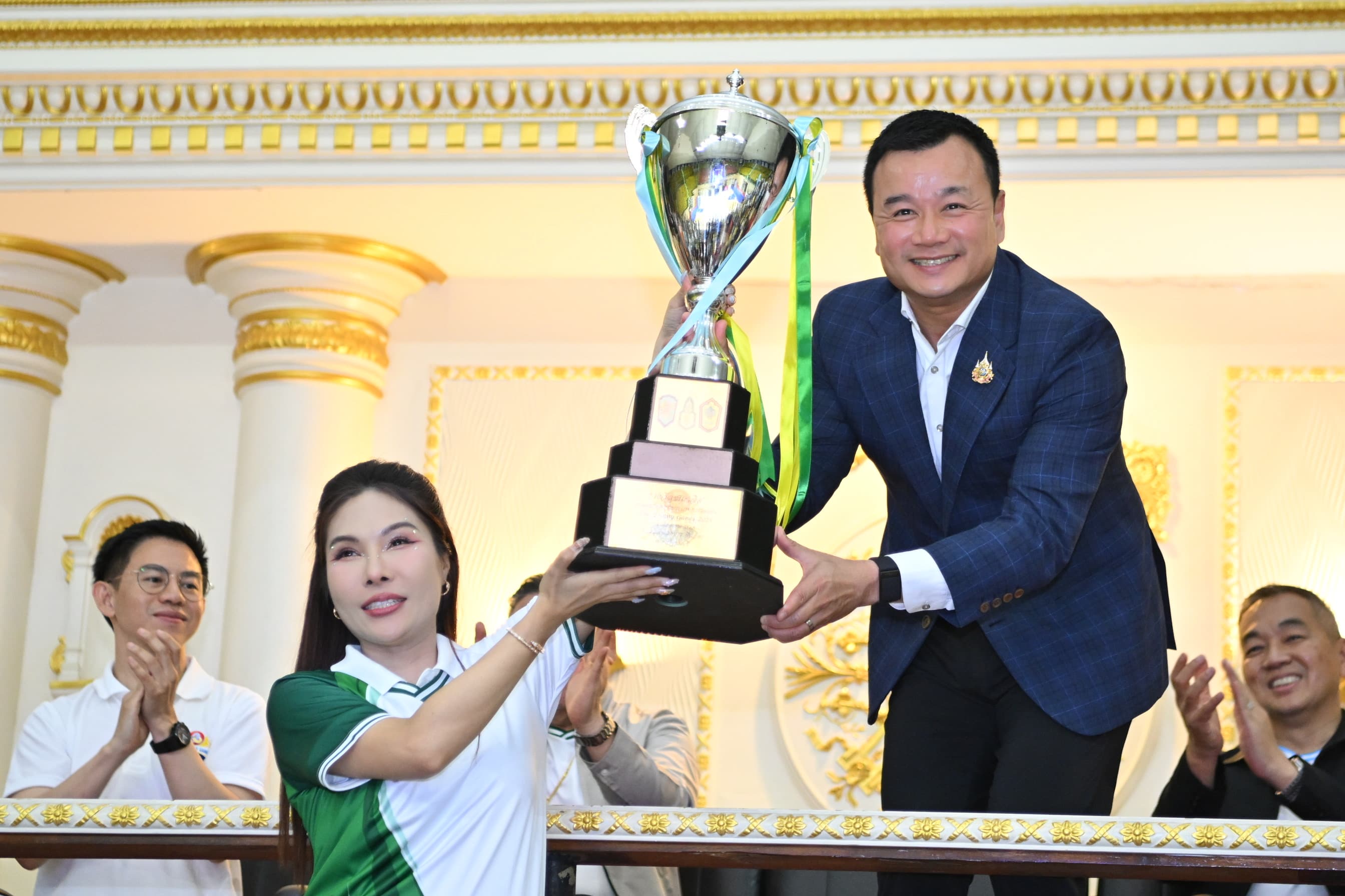 รมว.ท่องเที่ยวและกีฬา เป็นประธานพิธีมอบถ้วยรางวัล THE TRINITY GAMES 2025 ตอกย้ำพลังเครือข่ายผู้นำรุ่นใหม่ สู่ความเข้มแข็งของสังคมไทย