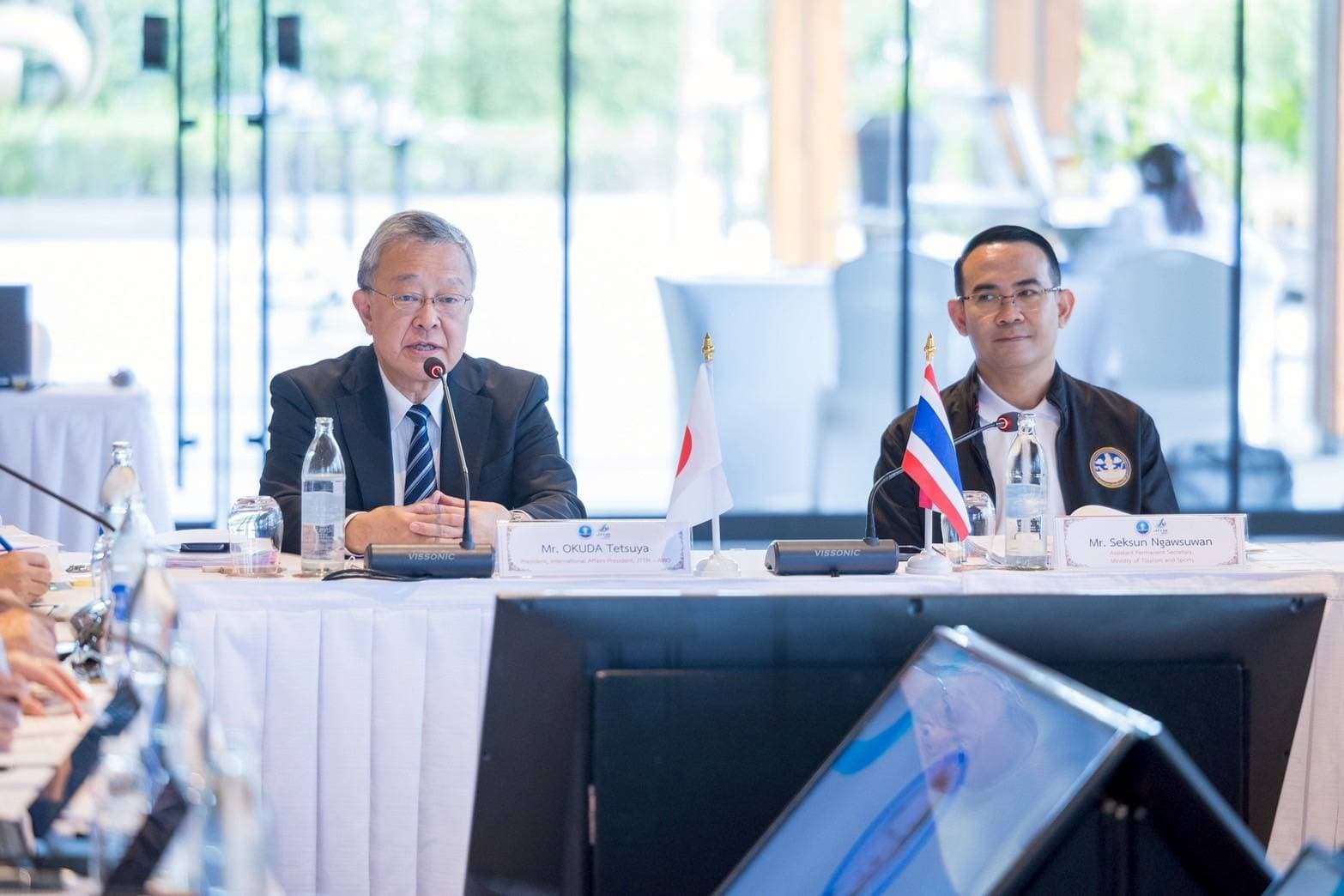 กก. จัดประชุมคณะทำงานท่องเที่ยว ไทย-ญี่ปุ่น ครั้งที่ 5 พร้อมประสานความร่วมมือกับสถาบันวิจัยญี่ปุ่น JTTRI-AIRO เพื่อยกระดับการพัฒนาแหล่งท่องเที่ยวเชิงสุขภาพและน้ำพุร้อน