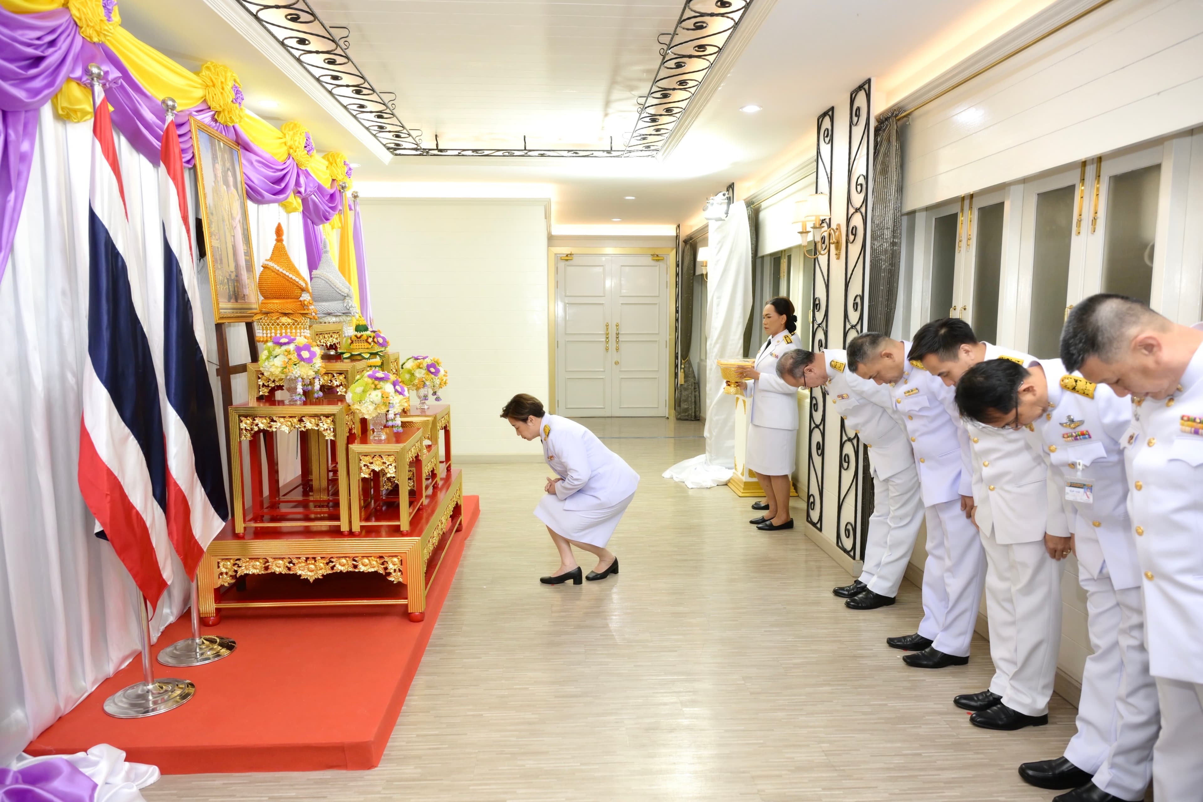 กระทรวงการท่องเที่ยวและกีฬา เข้าร่วมพิธีรับมอบเหรียญพระบรมรูปพระบาทสมเด็จพระเจ้าอยู่หัว เนื่องในโอกาสพระราชพิธีมหามงคลเฉลิมพระชนมพรรษา 6 รอบ