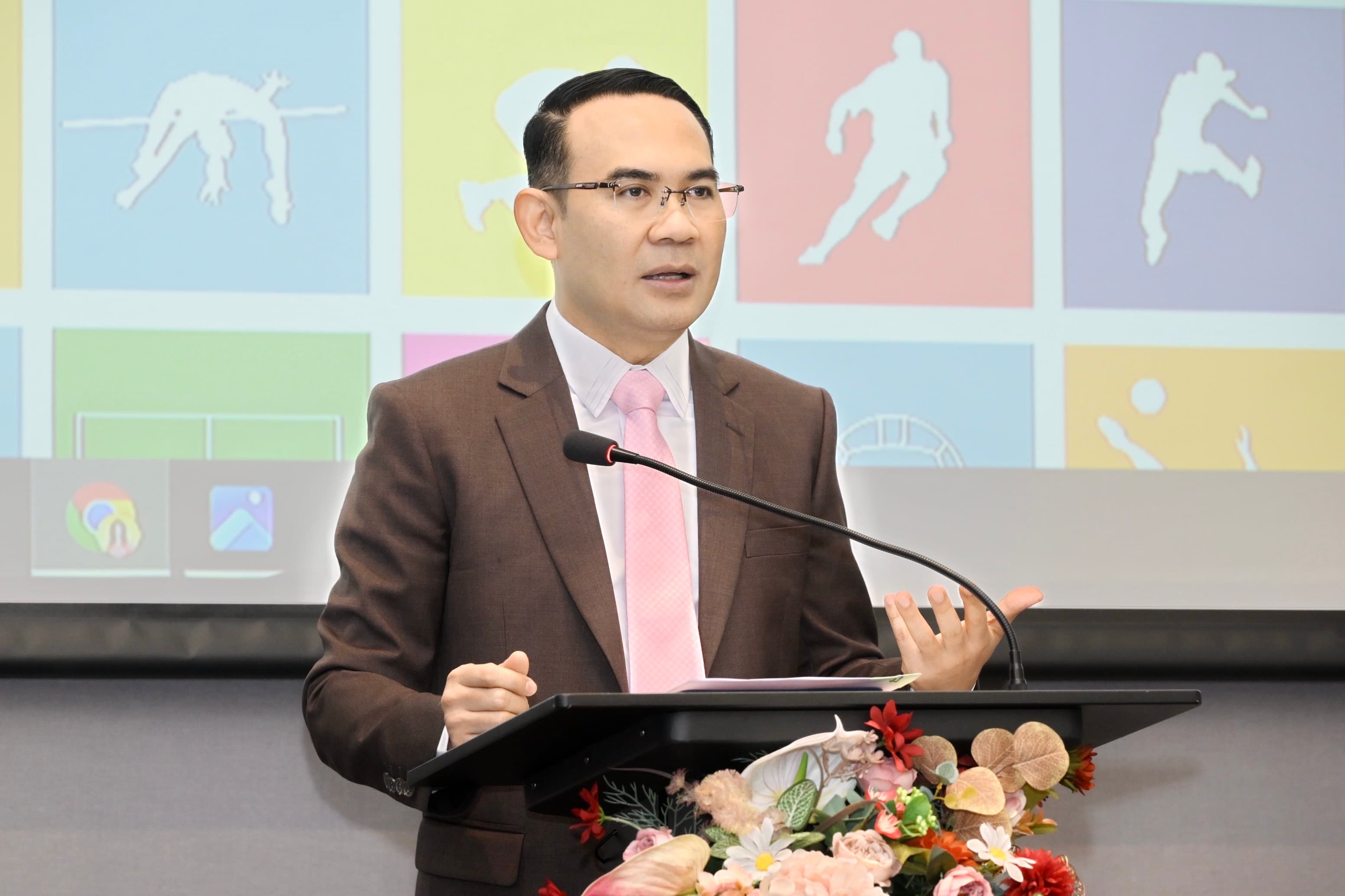 “ก้าวต่อไปของฐานข้อมูลกีฬาไทย กระทรวงการท่องเที่ยวและกีฬาเดินหน้าต่อยอดการพัฒนาระบบสารานุกรมกีฬาประเทศไทย (Thailand Sports Almanac) ให้เป็นฐานข้อมูลกลางด้านการกีฬาของประเทศ”