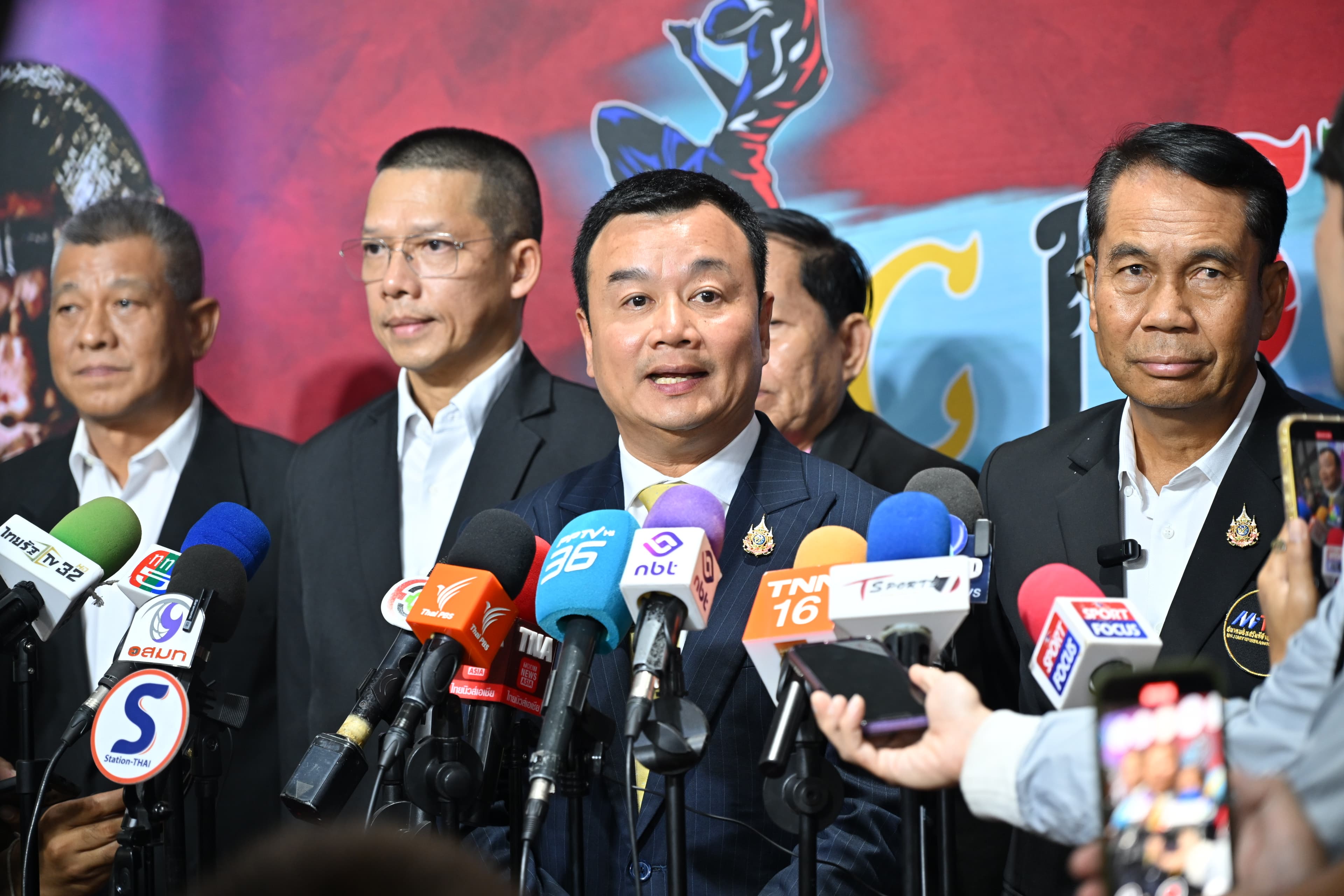 รมว.ท่องเที่ยวและกีฬา เป็นประธานงานเลี้ยงขอบคุณนักกีฬามวยไทย ร่วมฉลองความสำเร็จ มวยไทยบรรจุใน CISM World Summer Games 2027 ตอกย้ำพลัง Soft Power ไทยบนเวทีโลก